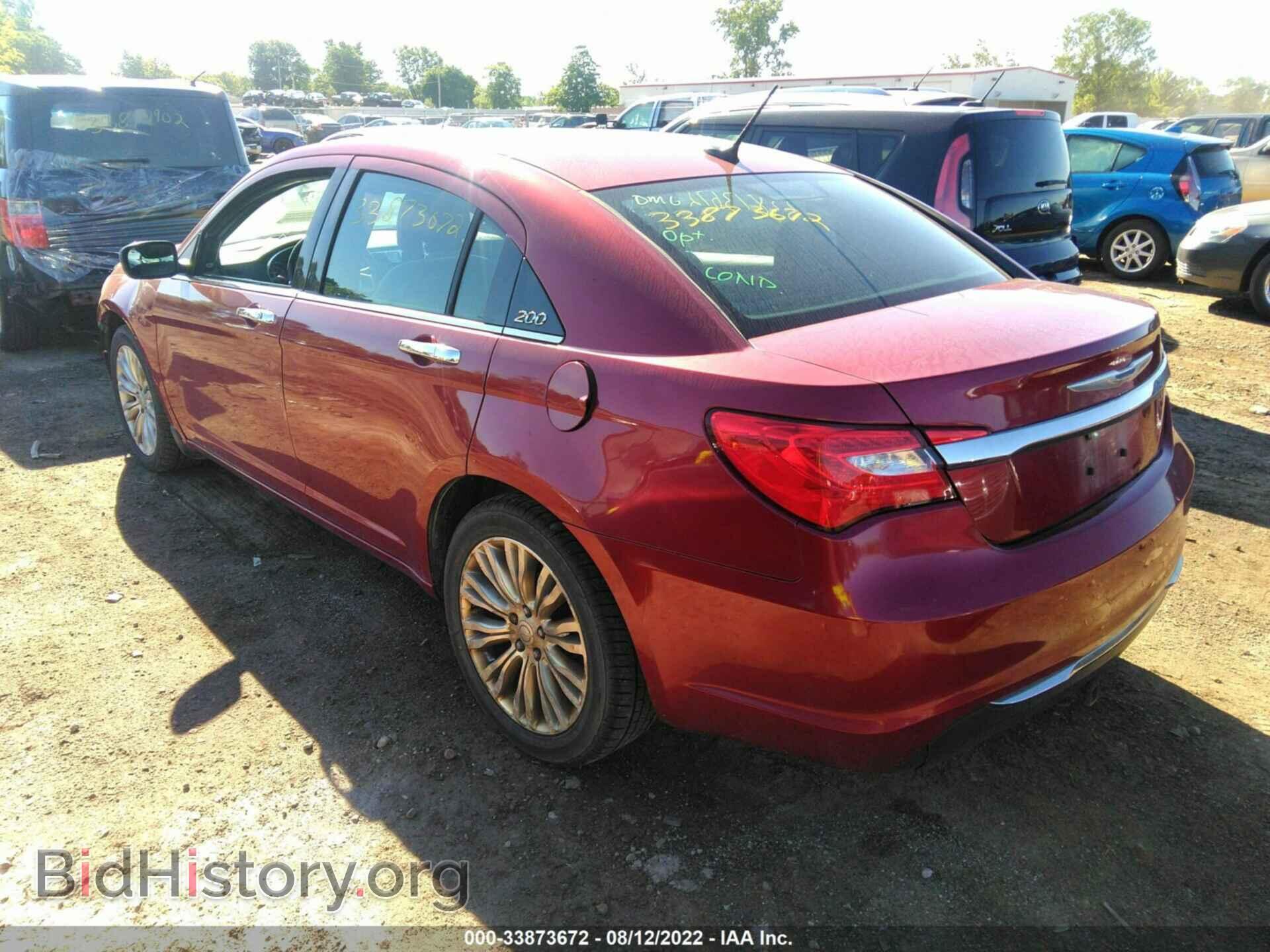 2012 CHRYSLER 200 - VIN: 1C3CCBCB0CN109096 - Фото 3