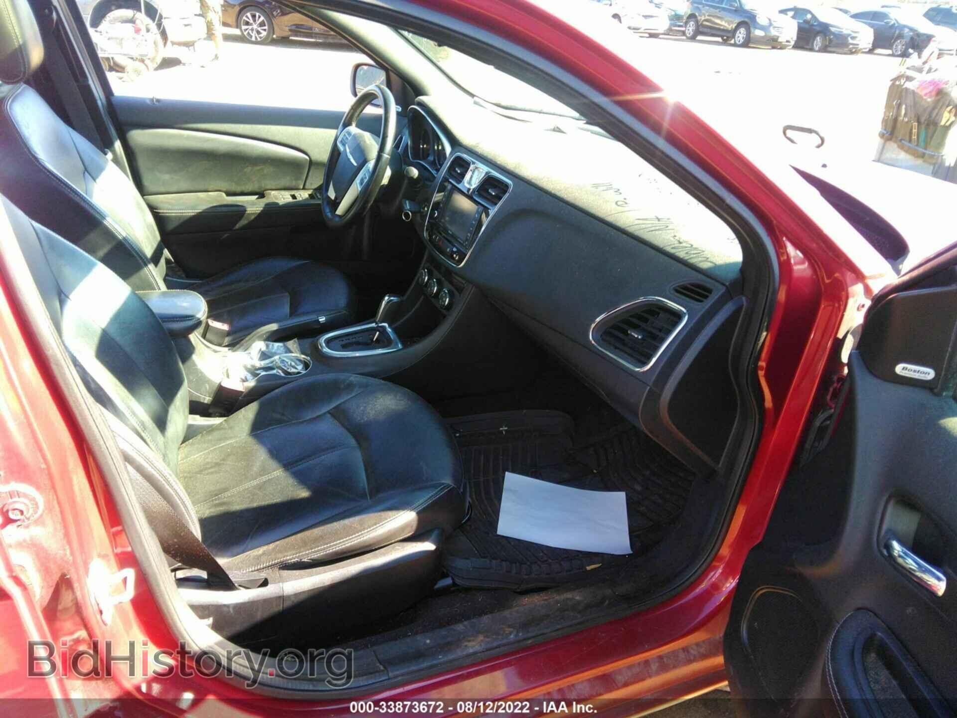 2012 CHRYSLER 200 - VIN: 1C3CCBCB0CN109096 - Фото 5