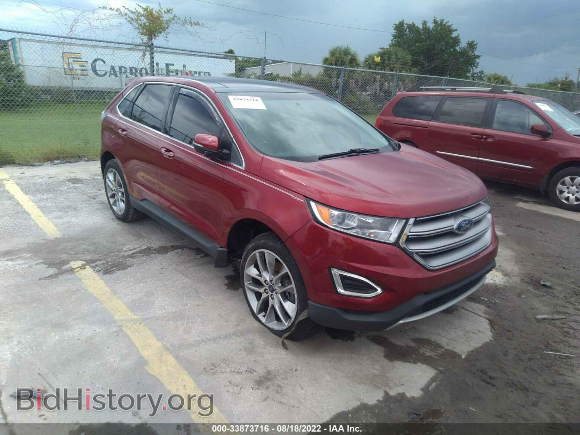 Photo 2FMTK3K83FBB37559 - FORD EDGE 2015