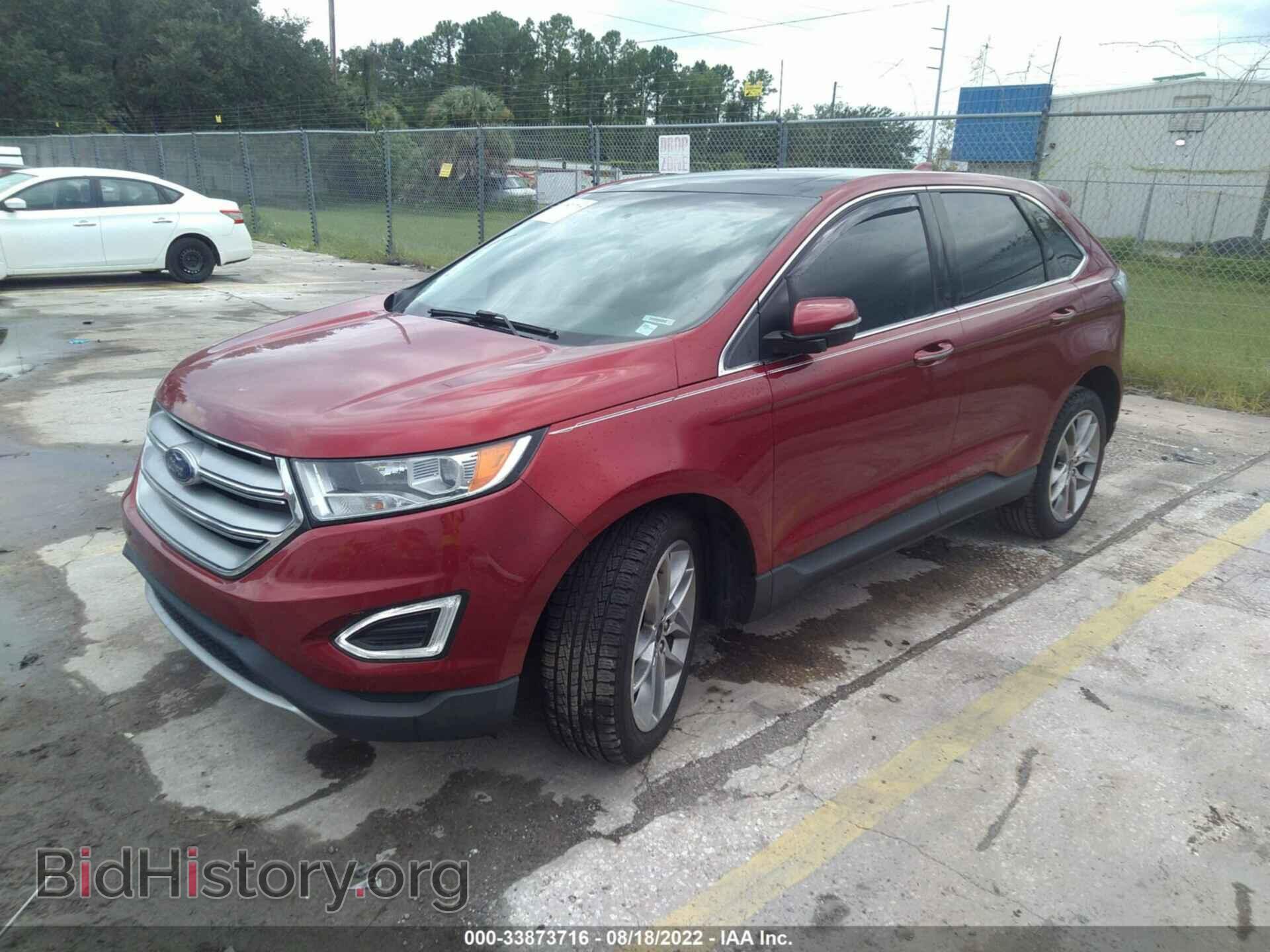 2015 FORD EDGE - VIN: 2FMTK3K83FBB37559 - Photo 2