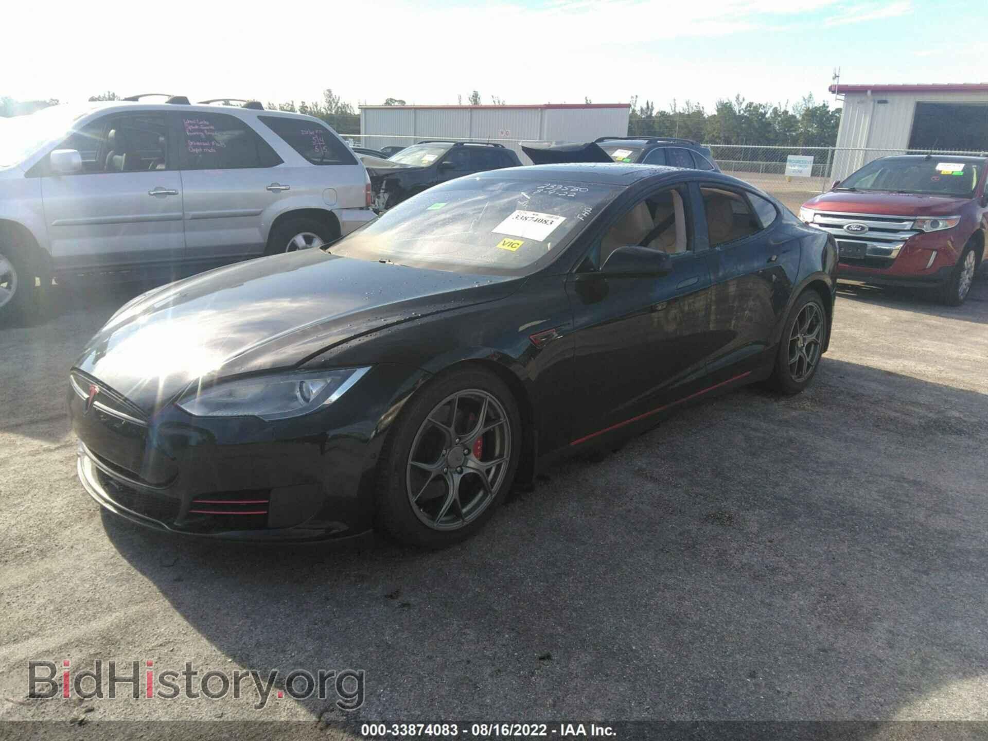 2015 TESLA MODEL S - VIN: 5YJSA1S23FF083394 - Фото 2