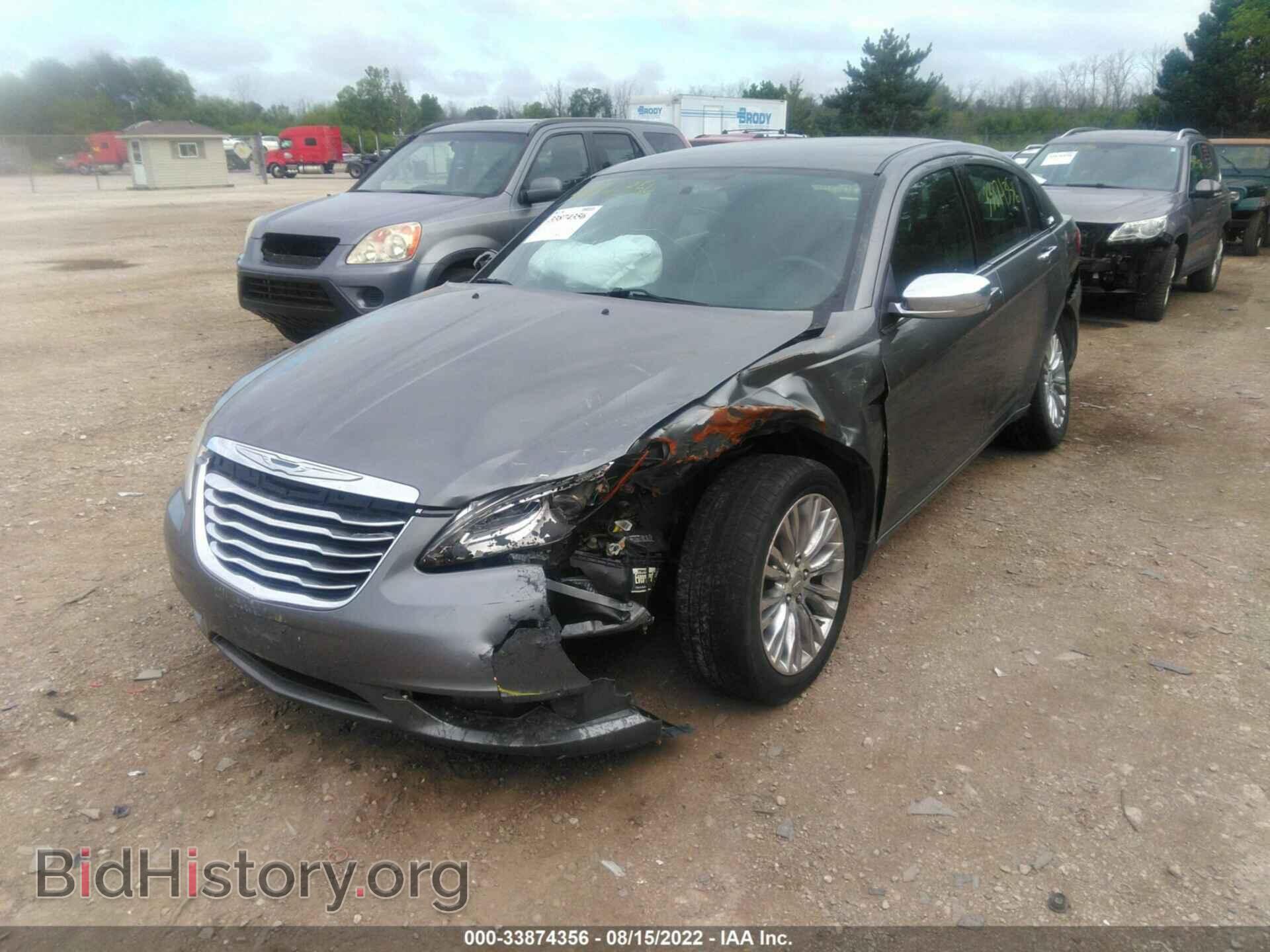 2012 CHRYSLER 200 - VIN: 1C3CCBCG4CN287766 - Фото 2