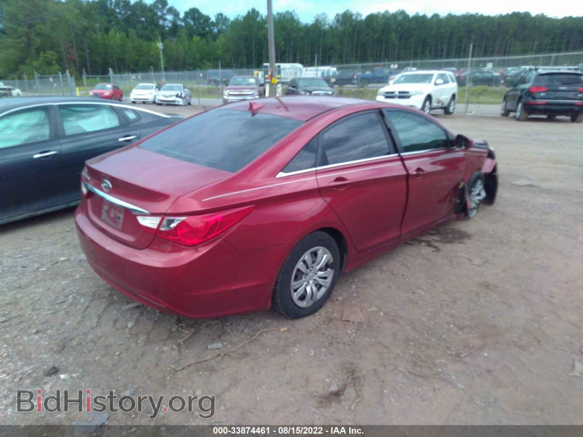 2012 HYUNDAI SONATA - VIN: 5NPEB4AC5CH393341 - Фото 4