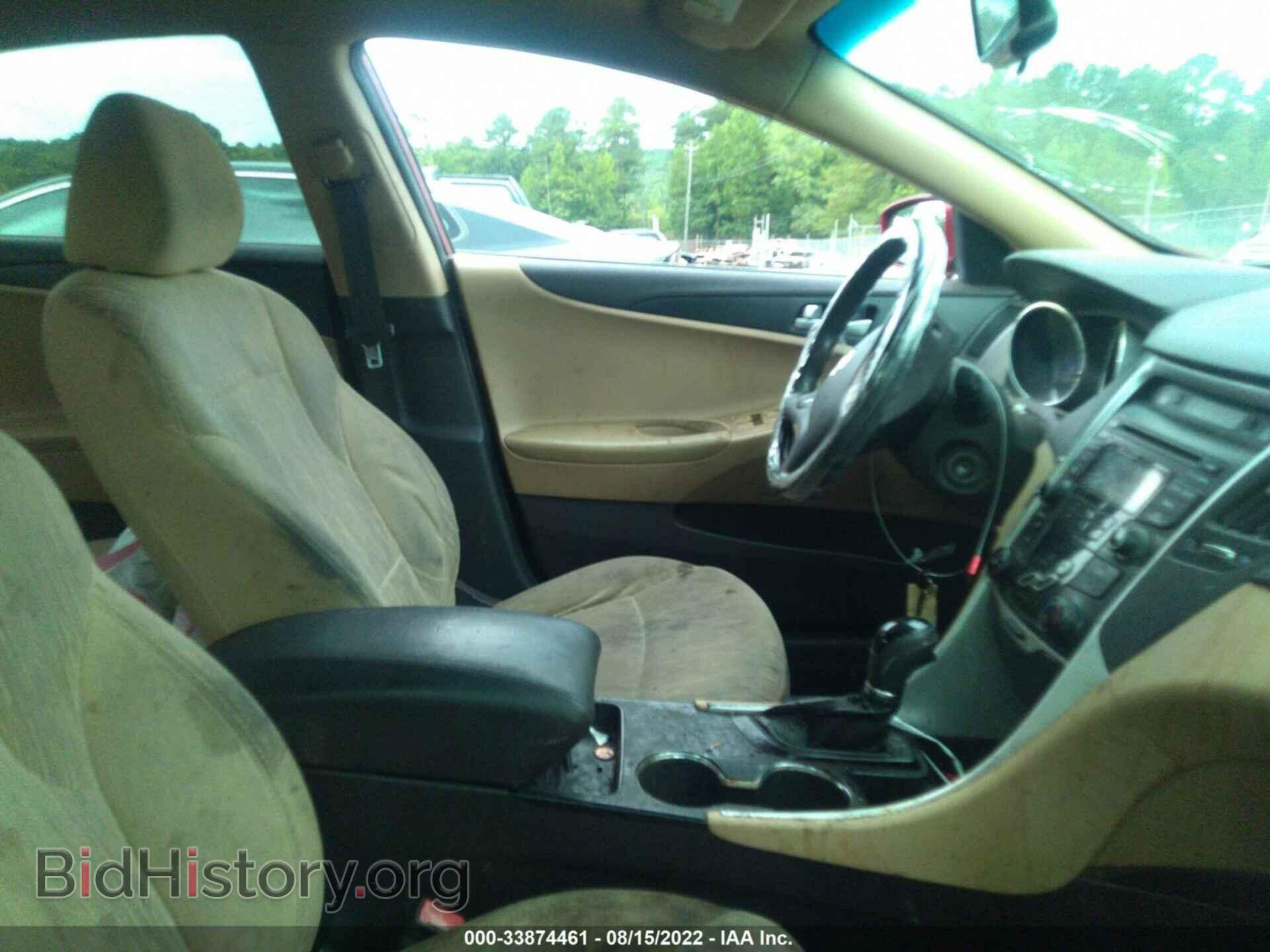 2012 HYUNDAI SONATA - VIN: 5NPEB4AC5CH393341 - Фото 5