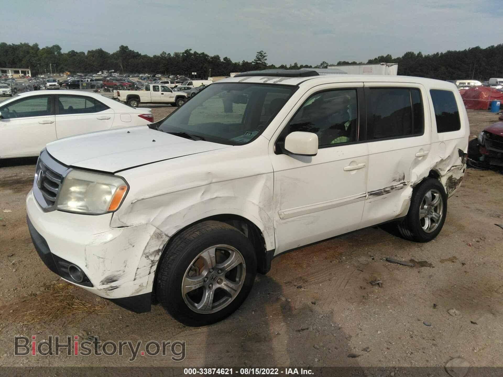 2013 HONDA PILOT - VIN: 5FNYF3H56DB012034 - Фото 2