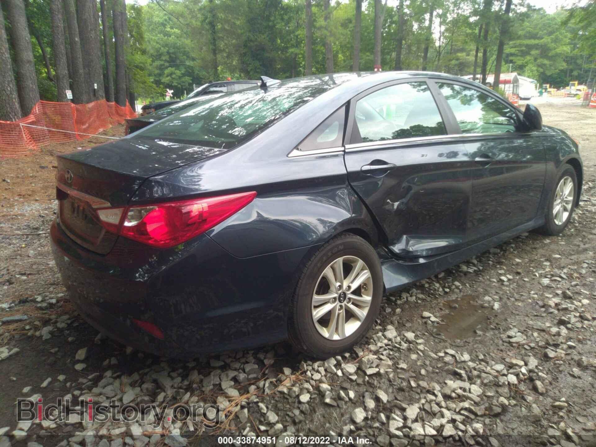 2014 HYUNDAI SONATA - VIN: 5NPEB4ACXEH875662 - Фото 4