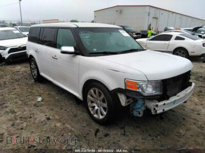 2012 Ford FLEX Limited/Titanium, white — VIN 2FMGK5DC9CBD11063, IAAI