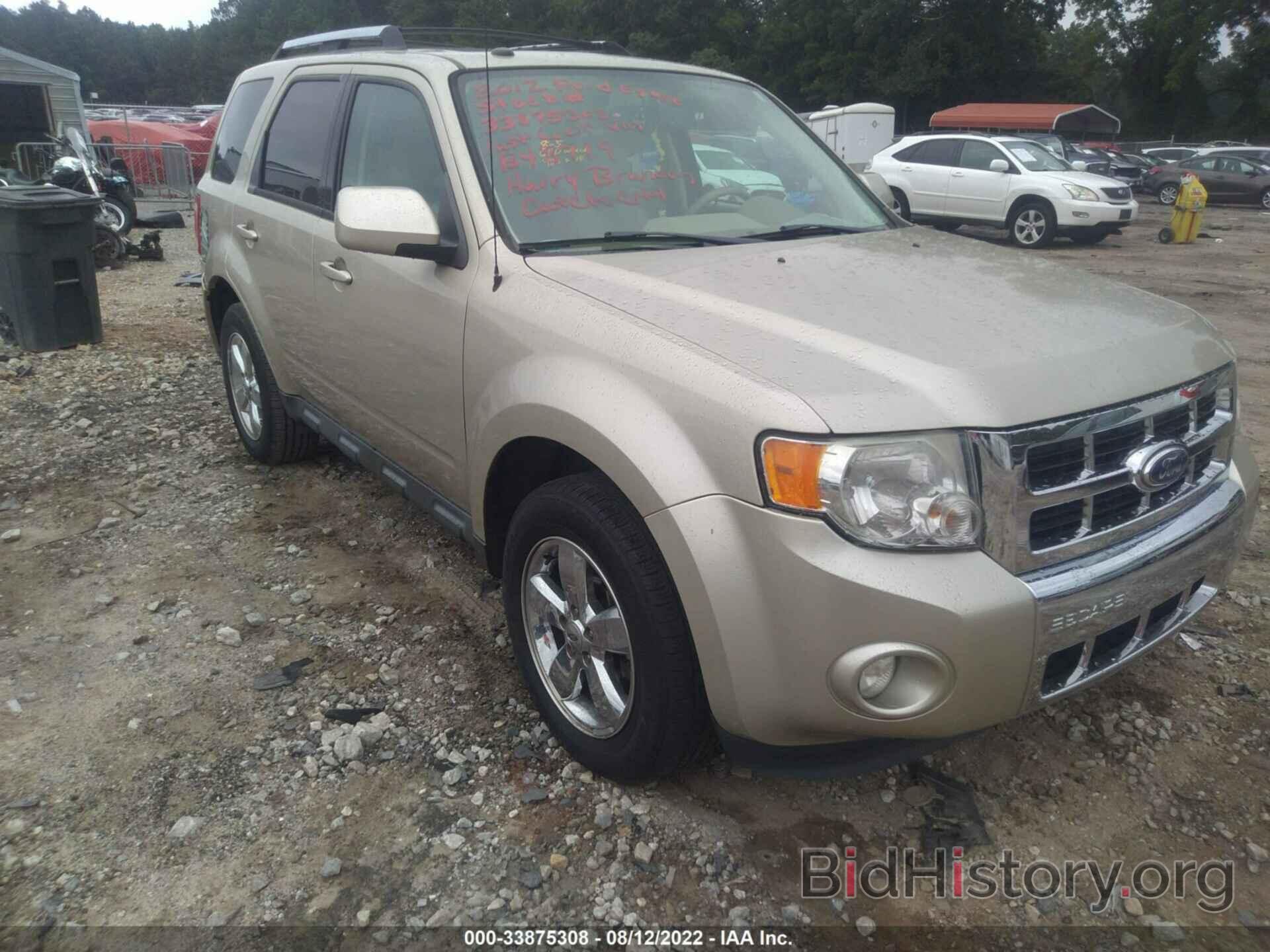 Photo 1FMCU0EG3CKB48719 - FORD ESCAPE 2012