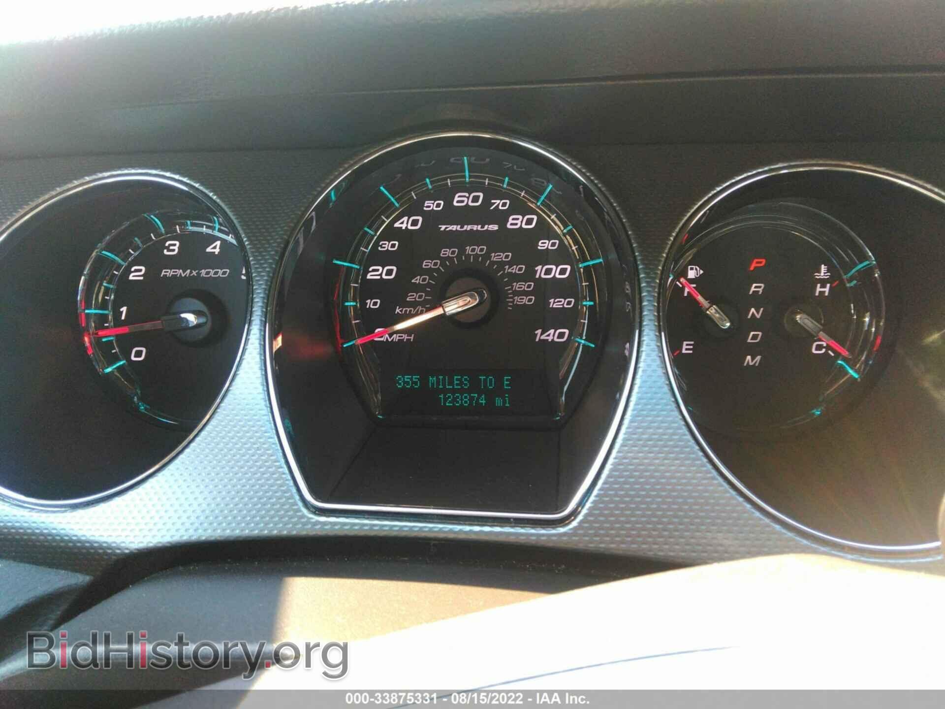 2012 FORD TAURUS - VIN: 1FAHP2EW6CG111970 - Фото 7