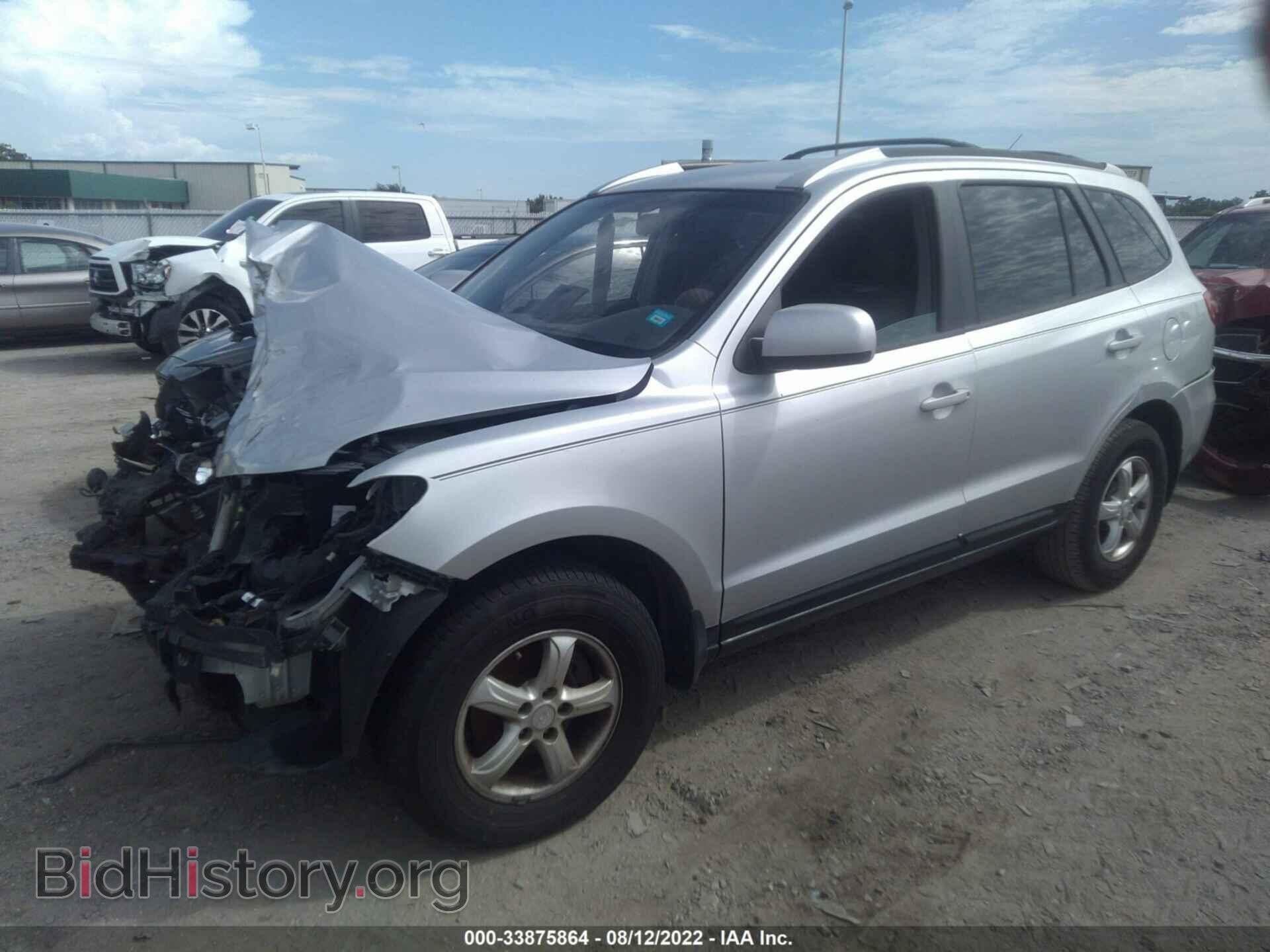 2007 HYUNDAI SANTA FE - VIN: 5NMSG13D27H080646 - Фото 2