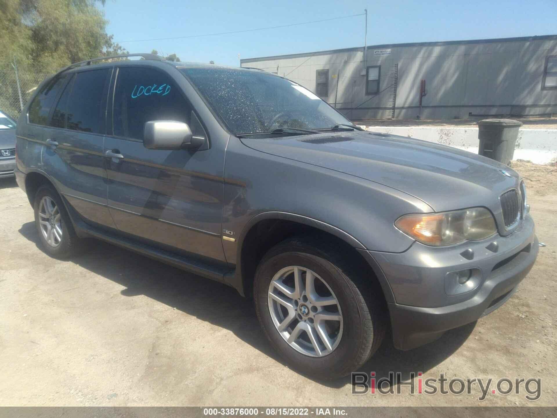 Photo 5UXFA13586LY25584 - BMW X5 2006