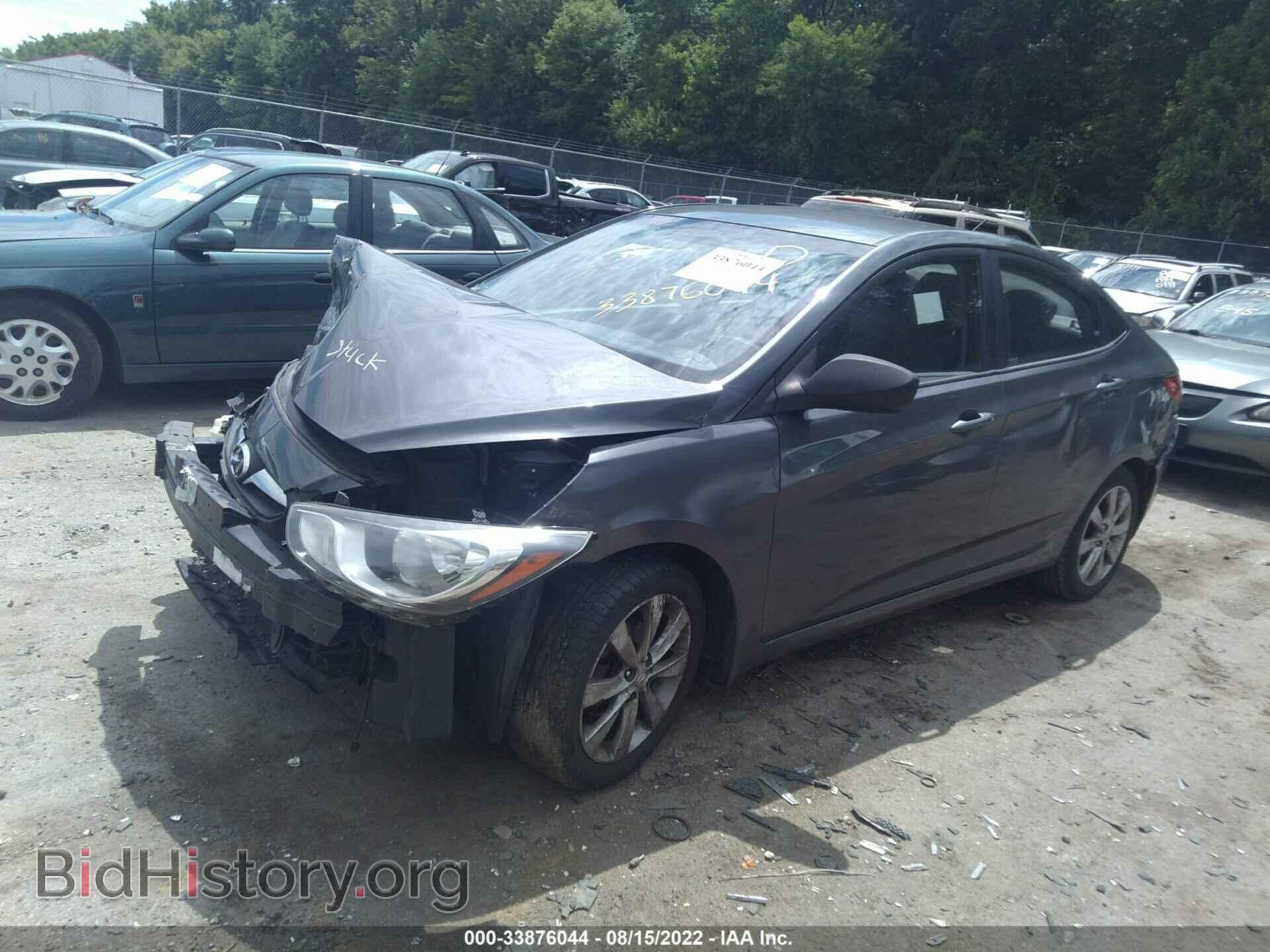 2012 HYUNDAI ACCENT - VIN: KMHCU4AE5CU120274 - Фото 2