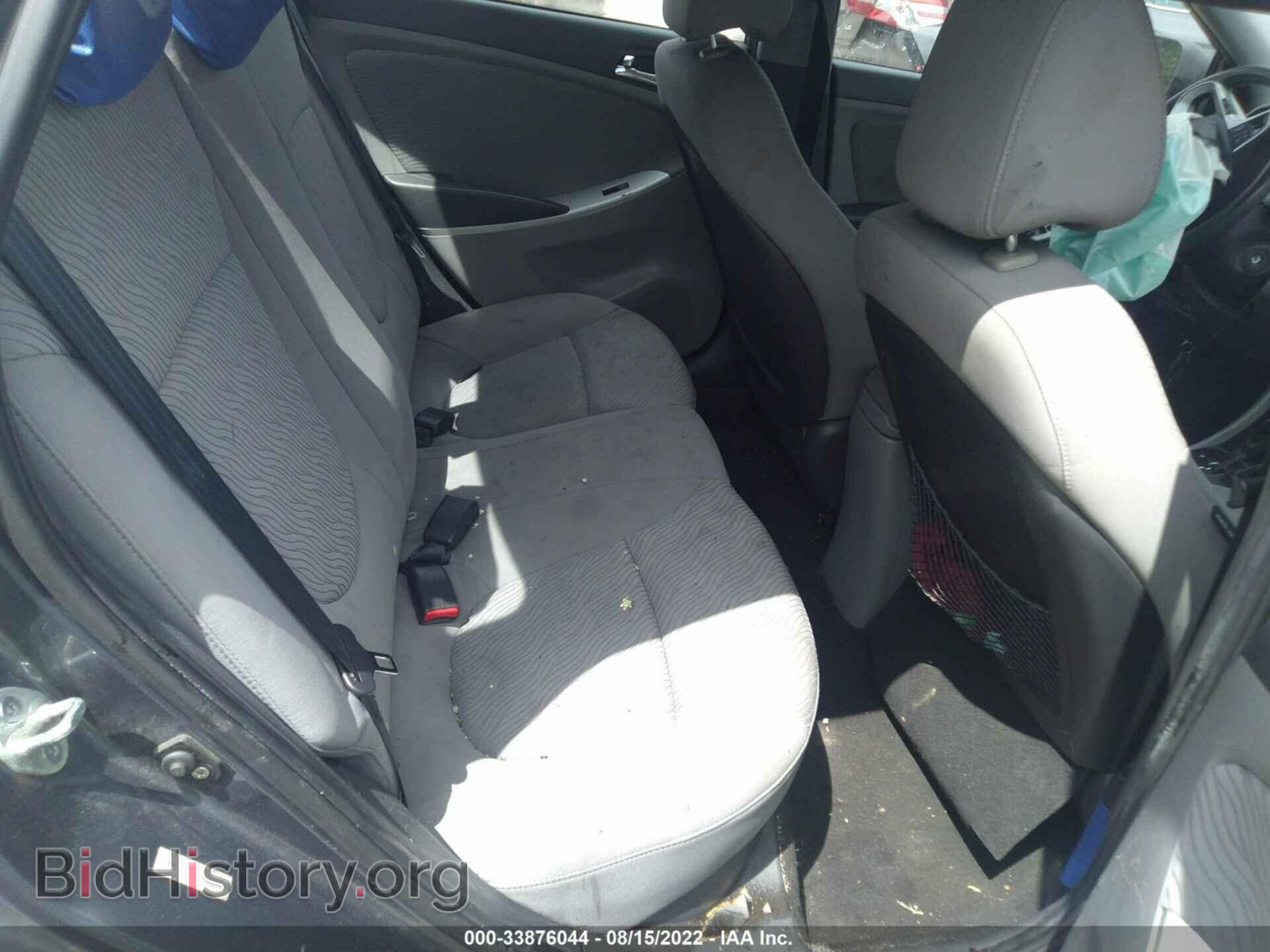 2012 HYUNDAI ACCENT - VIN: KMHCU4AE5CU120274 - Фото 8