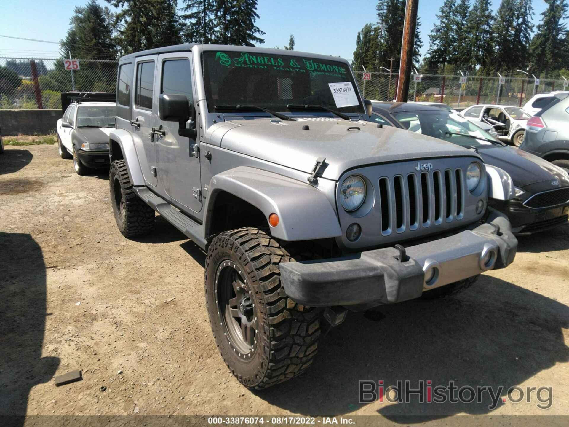 Photo 1C4HJWEG4GL102466 - JEEP WRANGLER UNLIMITED 2016