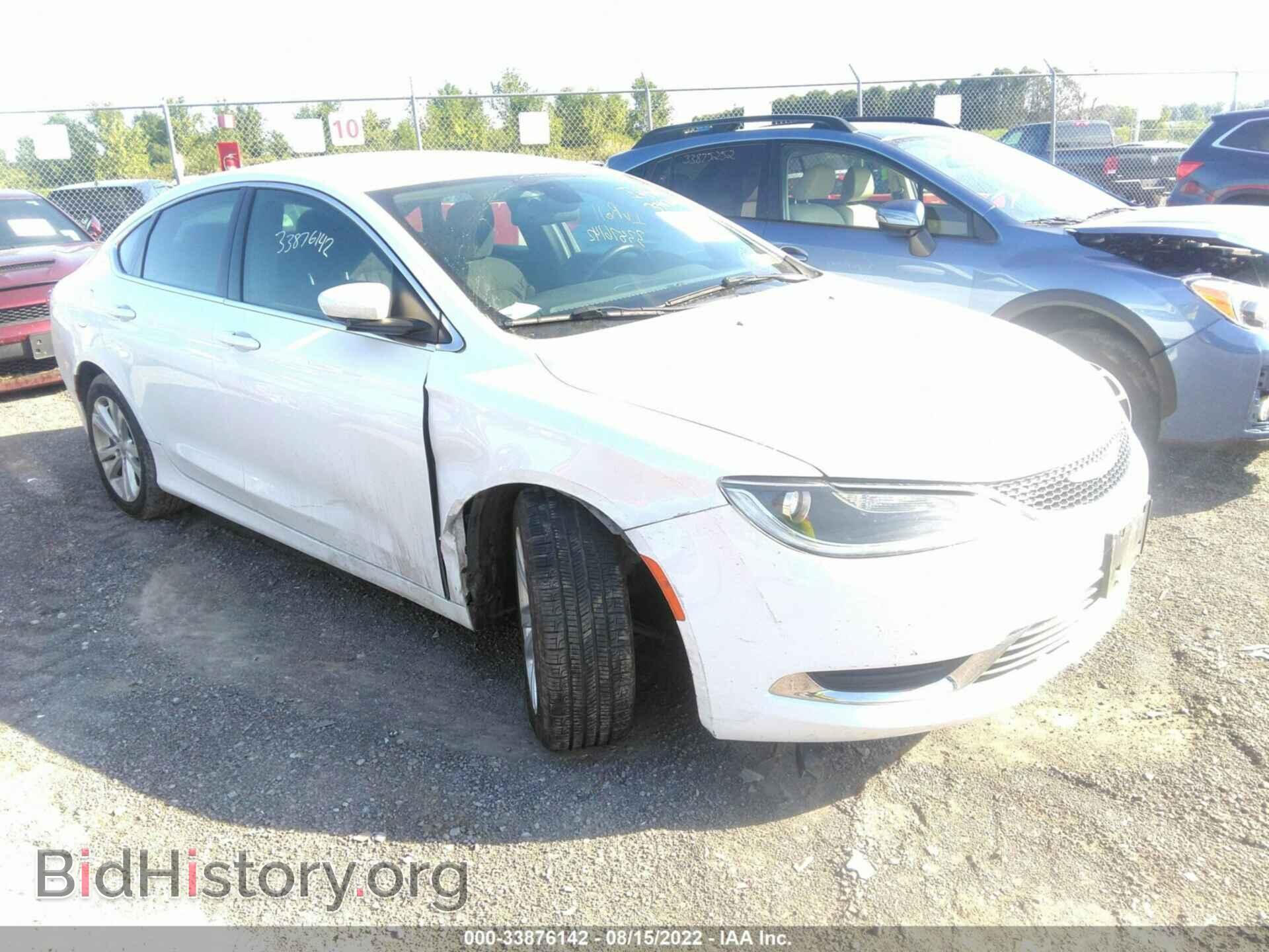 Photo 1C3CCCAB0FN504697 - CHRYSLER 200 2015