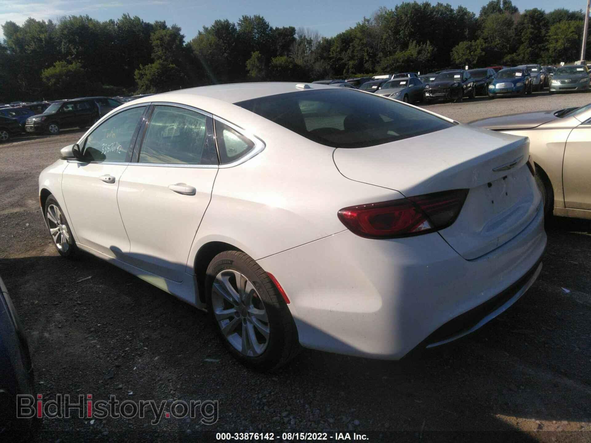 2015 CHRYSLER 200 - VIN: 1C3CCCAB0FN504697 - Фото 3