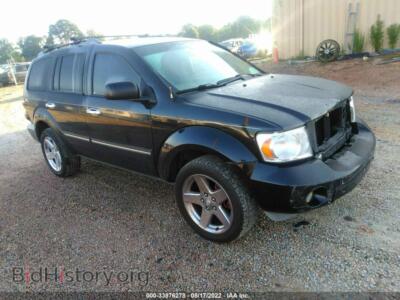 2007 Dodge DURANGO SLT, black — VIN 1D8HB48297F578309, IAAI