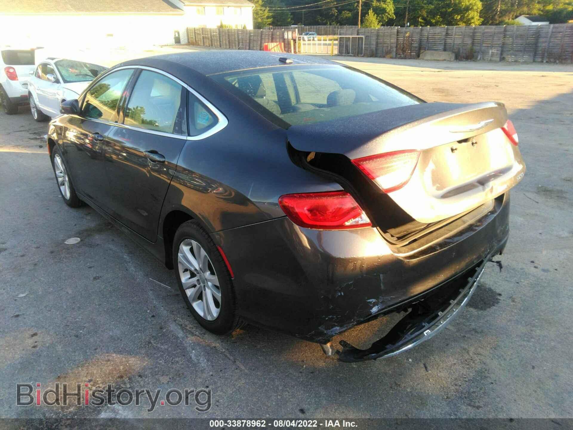 2015 CHRYSLER 200 - VIN: 1C3CCCAB2FN675967 - Фото 3