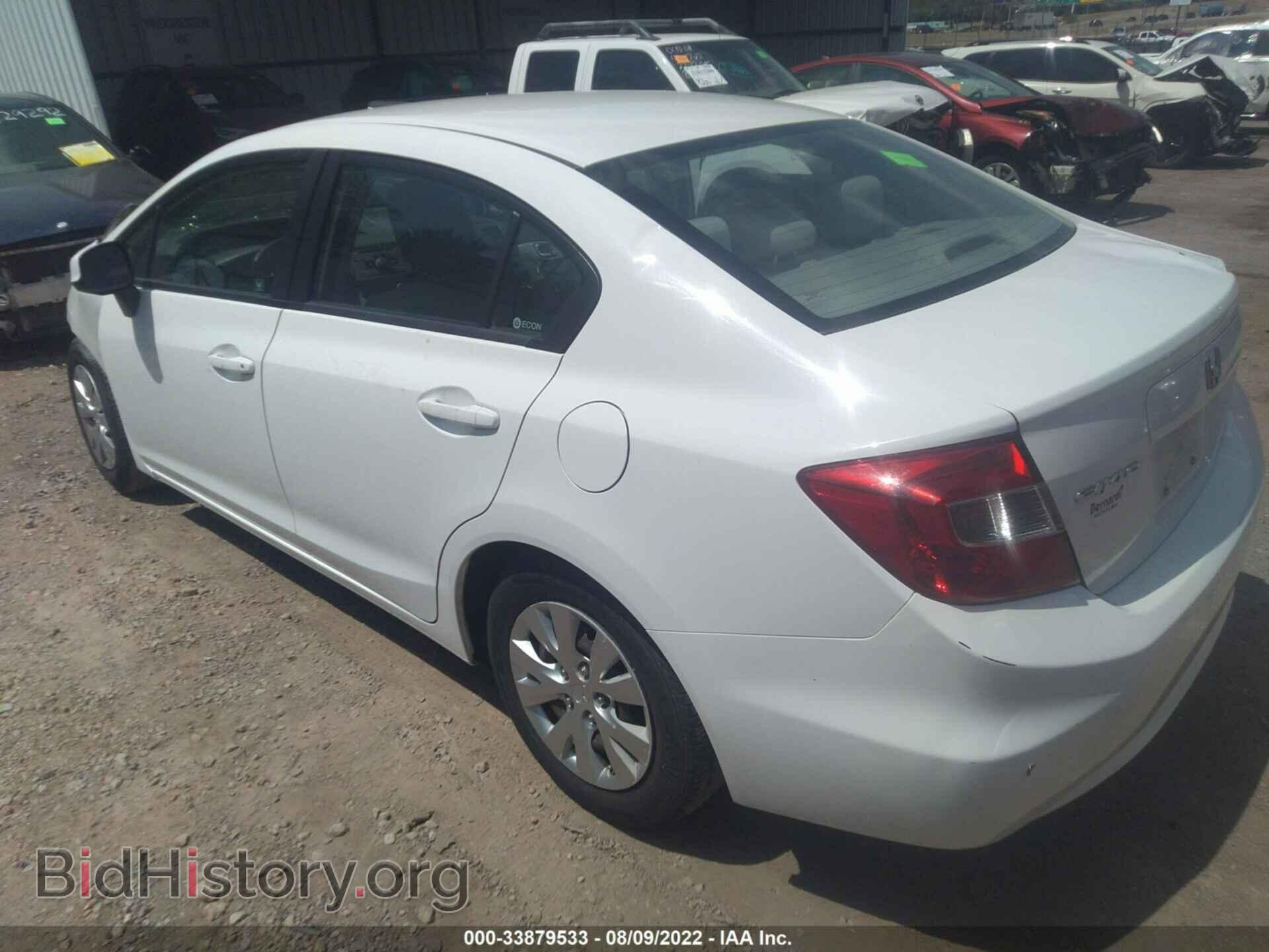 2012 HONDA CIVIC SDN - VIN: 2HGFB2F57CH583154 - Фото 3
