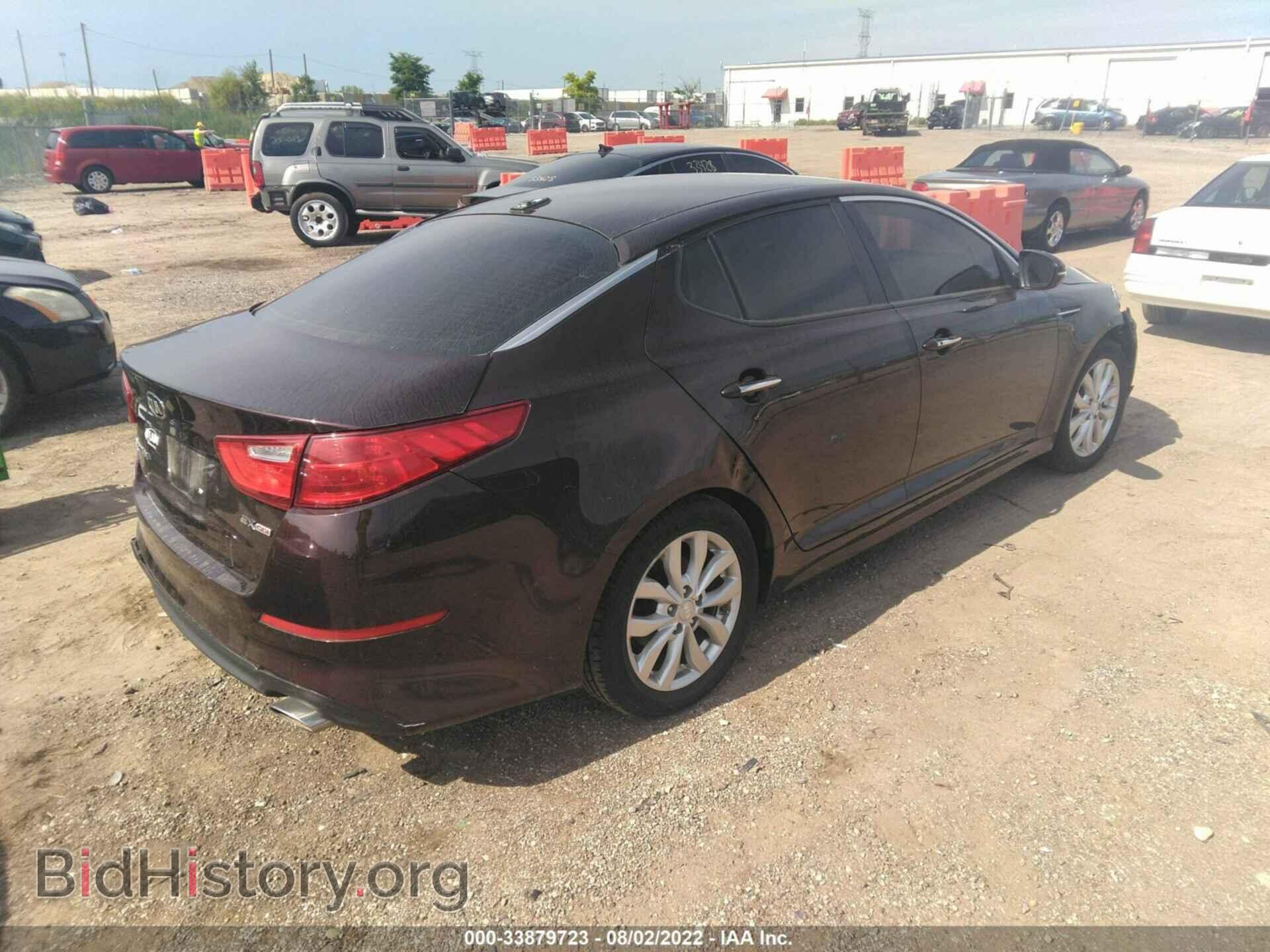 2015 KIA OPTIMA - VIN: 5XXGN4A70FG455988 - Фото 4