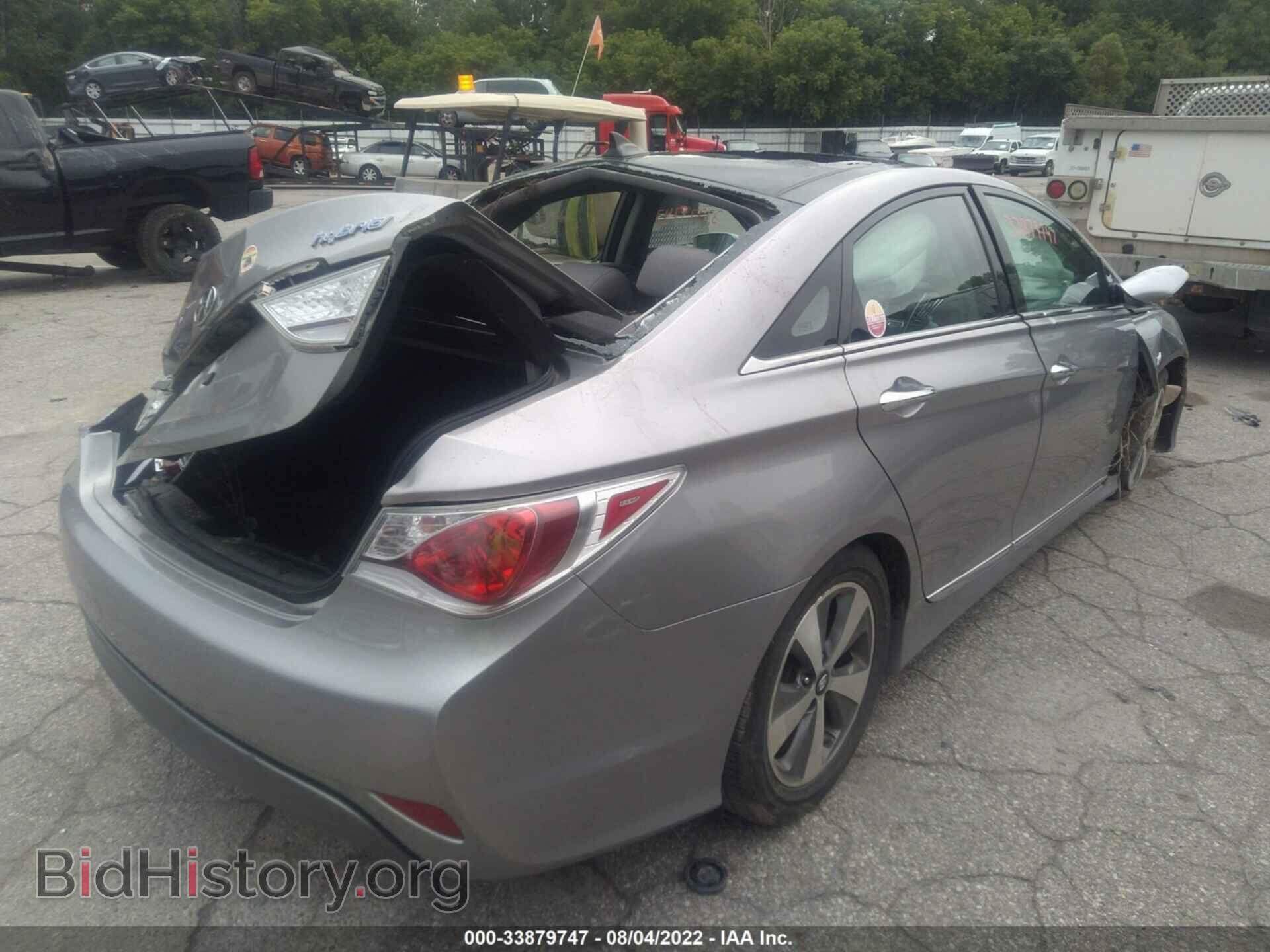 2012 HYUNDAI SONATA - VIN: KMHEC4A46CA047324 - Фото 4