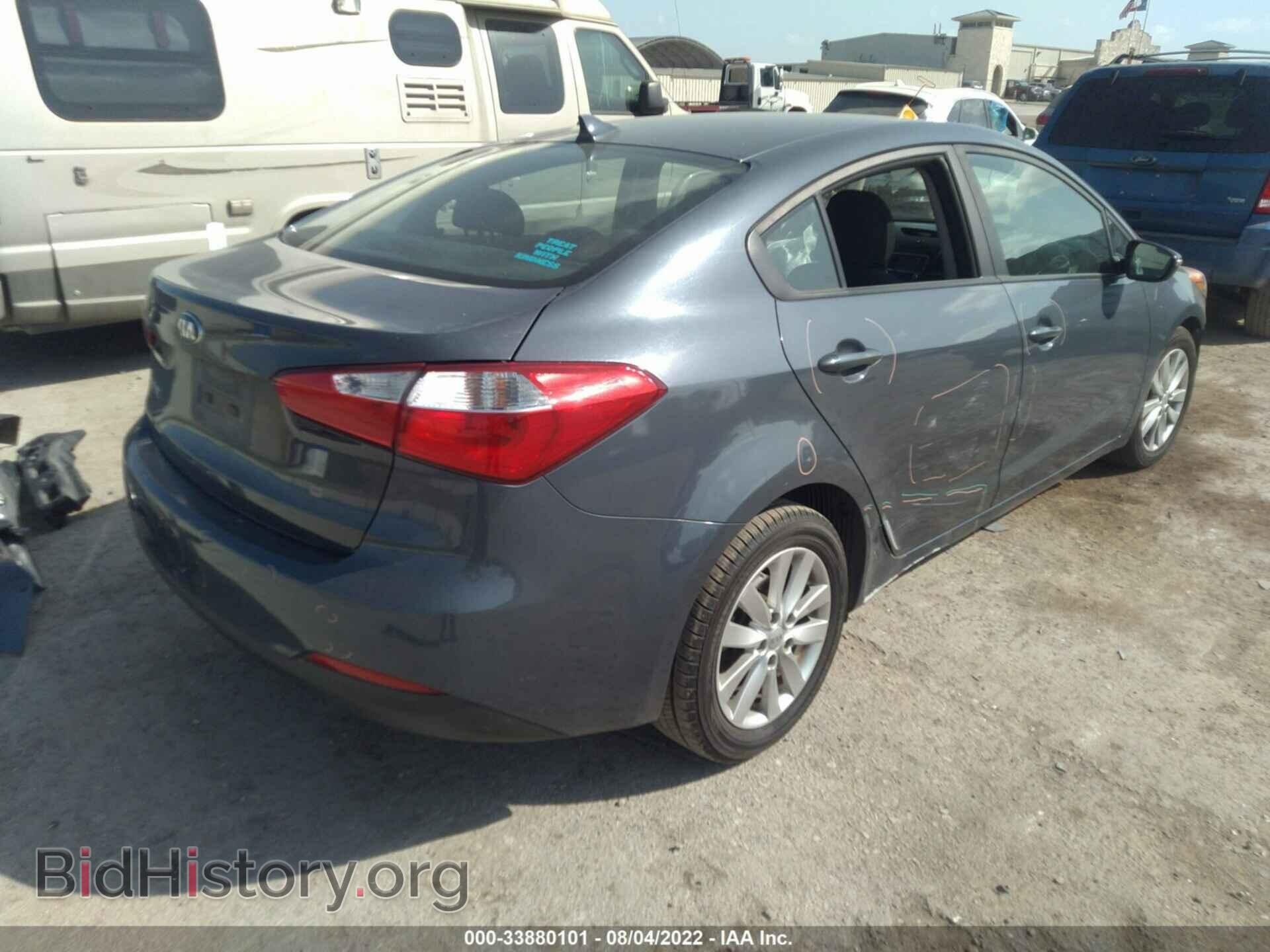 2016 KIA FORTE - VIN: KNAFX4A61G5602884 - Фото 4