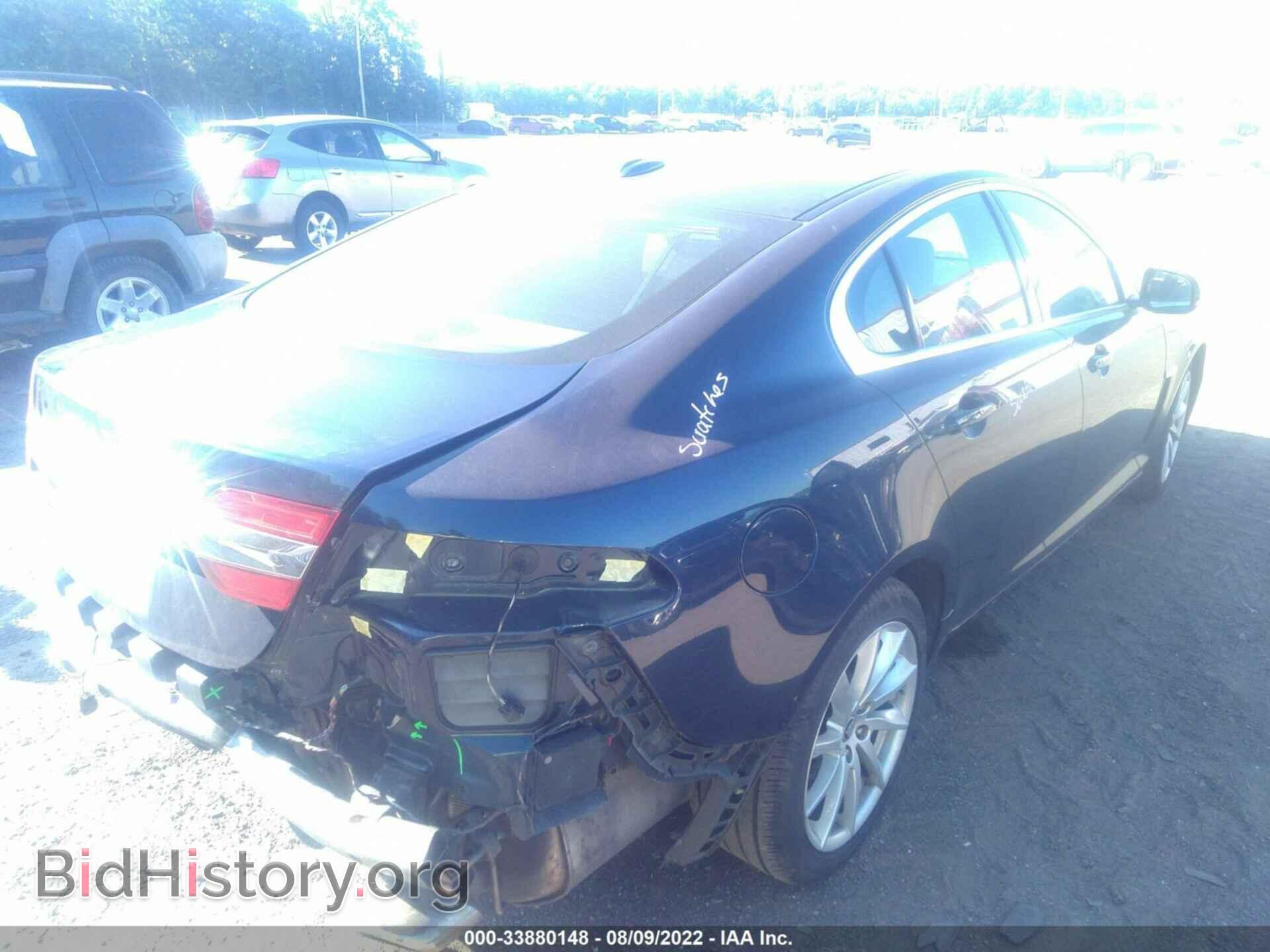 2012 JAGUAR XF - VIN: SAJWA0FBXCLS53864 - Фото 4