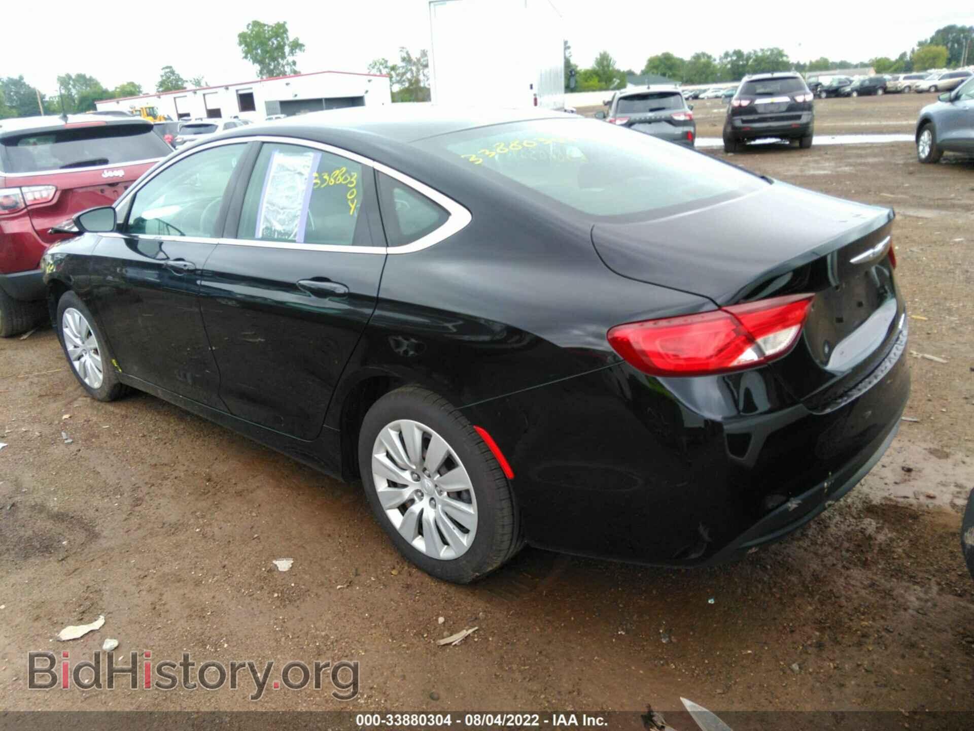 2016 CHRYSLER 200 - VIN: 1C3CCCFB3GN148174 - Фото 3