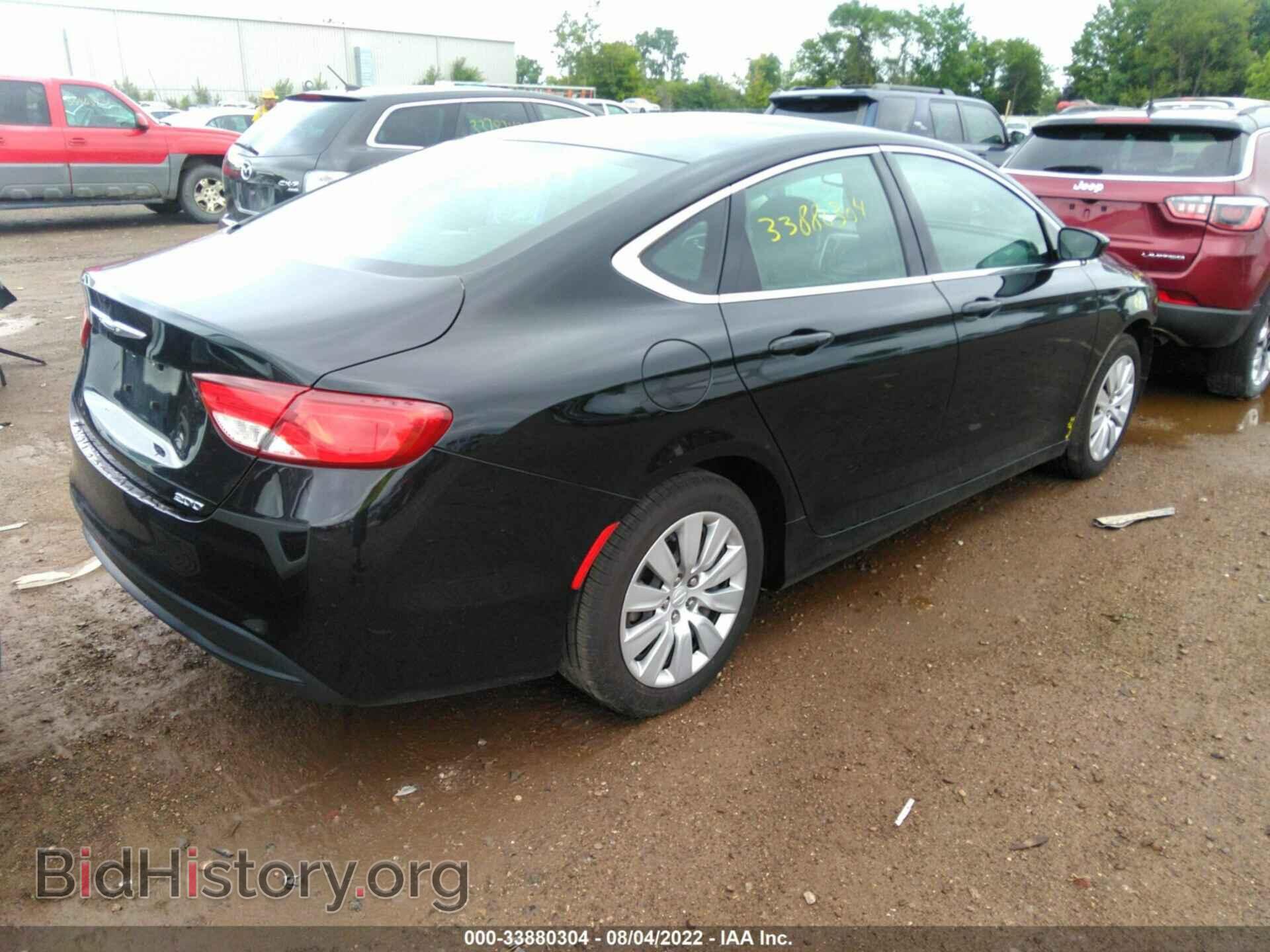 2016 CHRYSLER 200 - VIN: 1C3CCCFB3GN148174 - Фото 4
