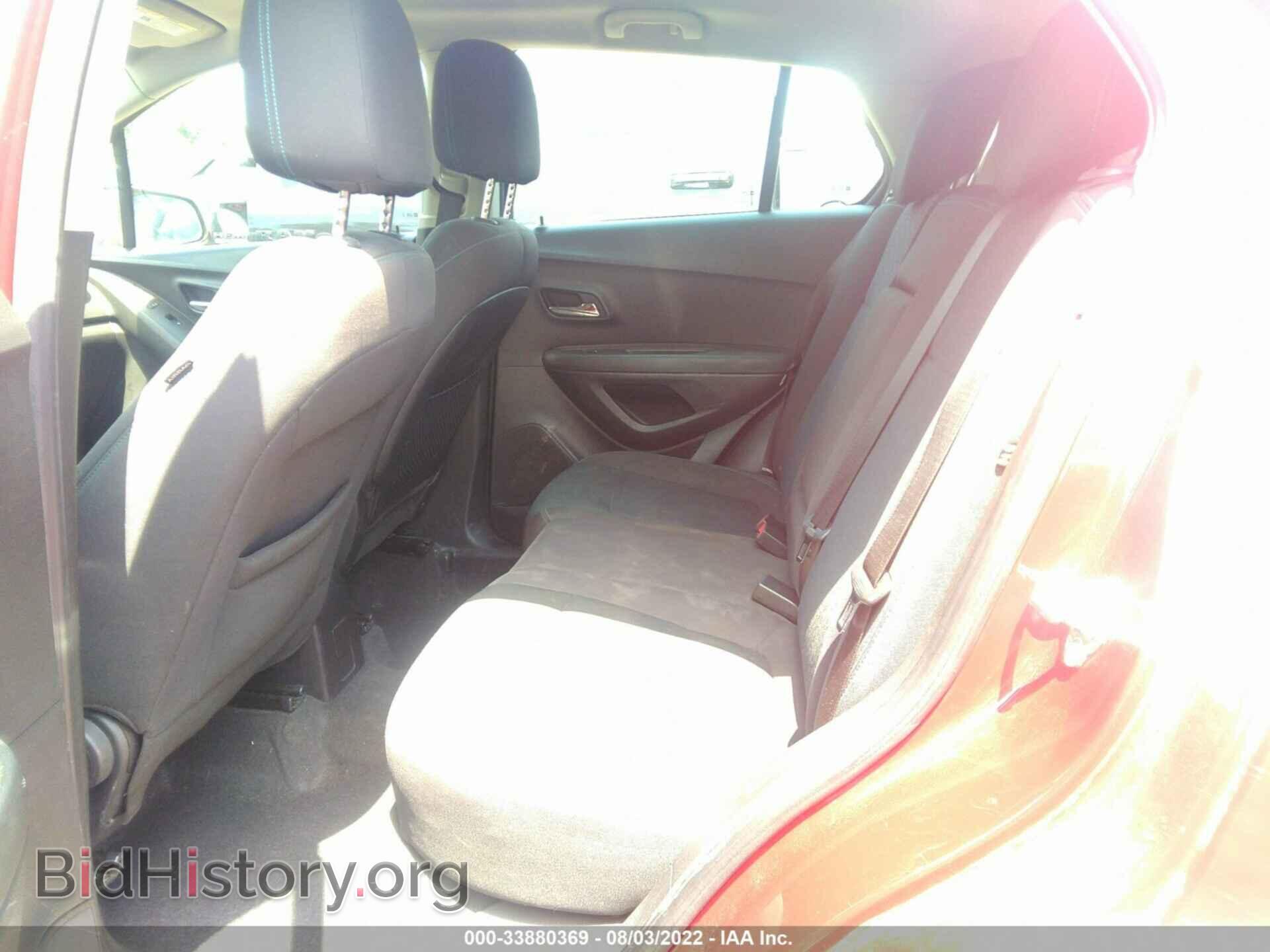 2015 CHEVROLET TRAX - VIN: KL7CJKSB3FB202569 - Фото 8