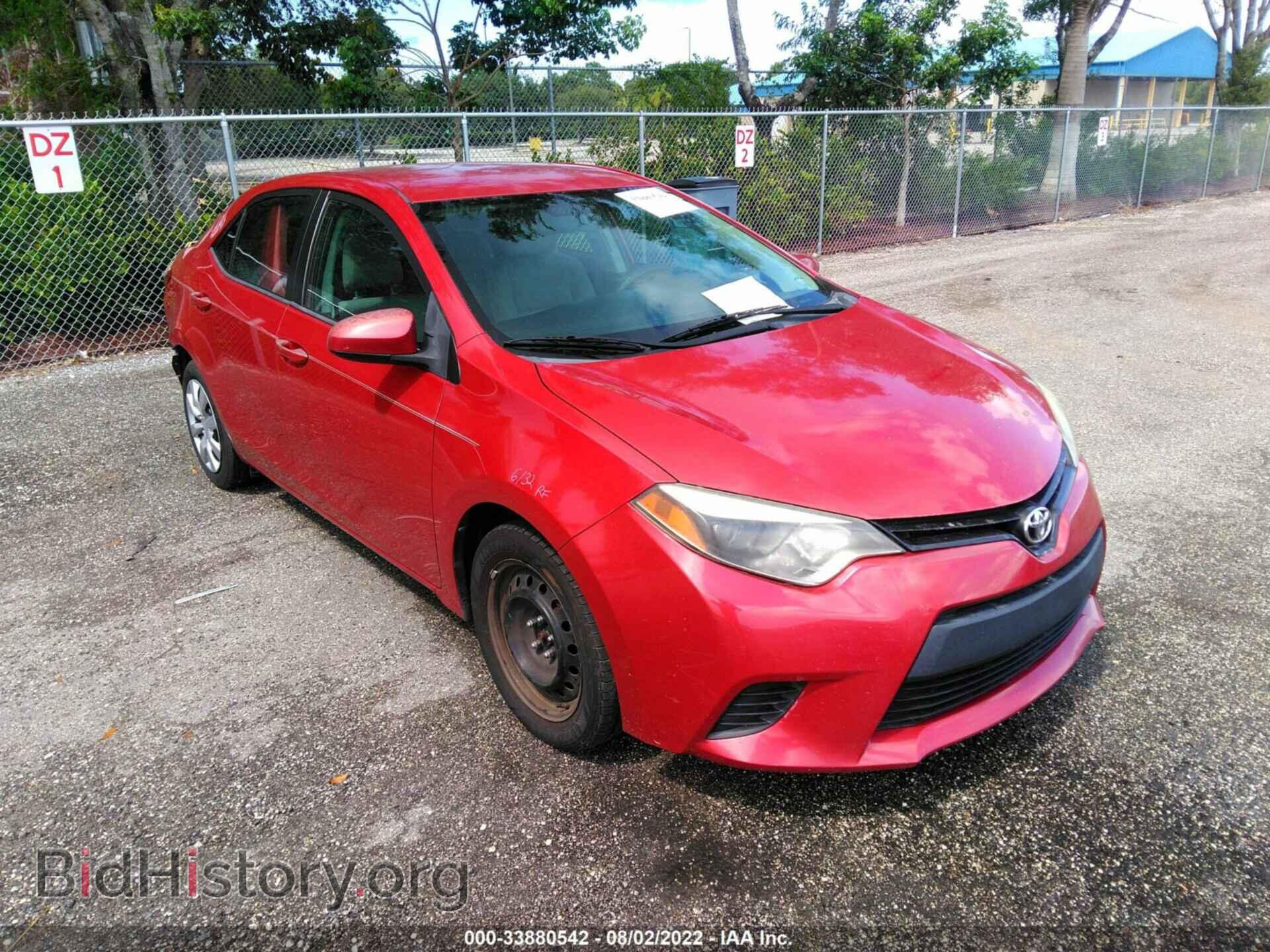 Фотография 2T1BURHE1EC015007 - TOYOTA COROLLA 2014