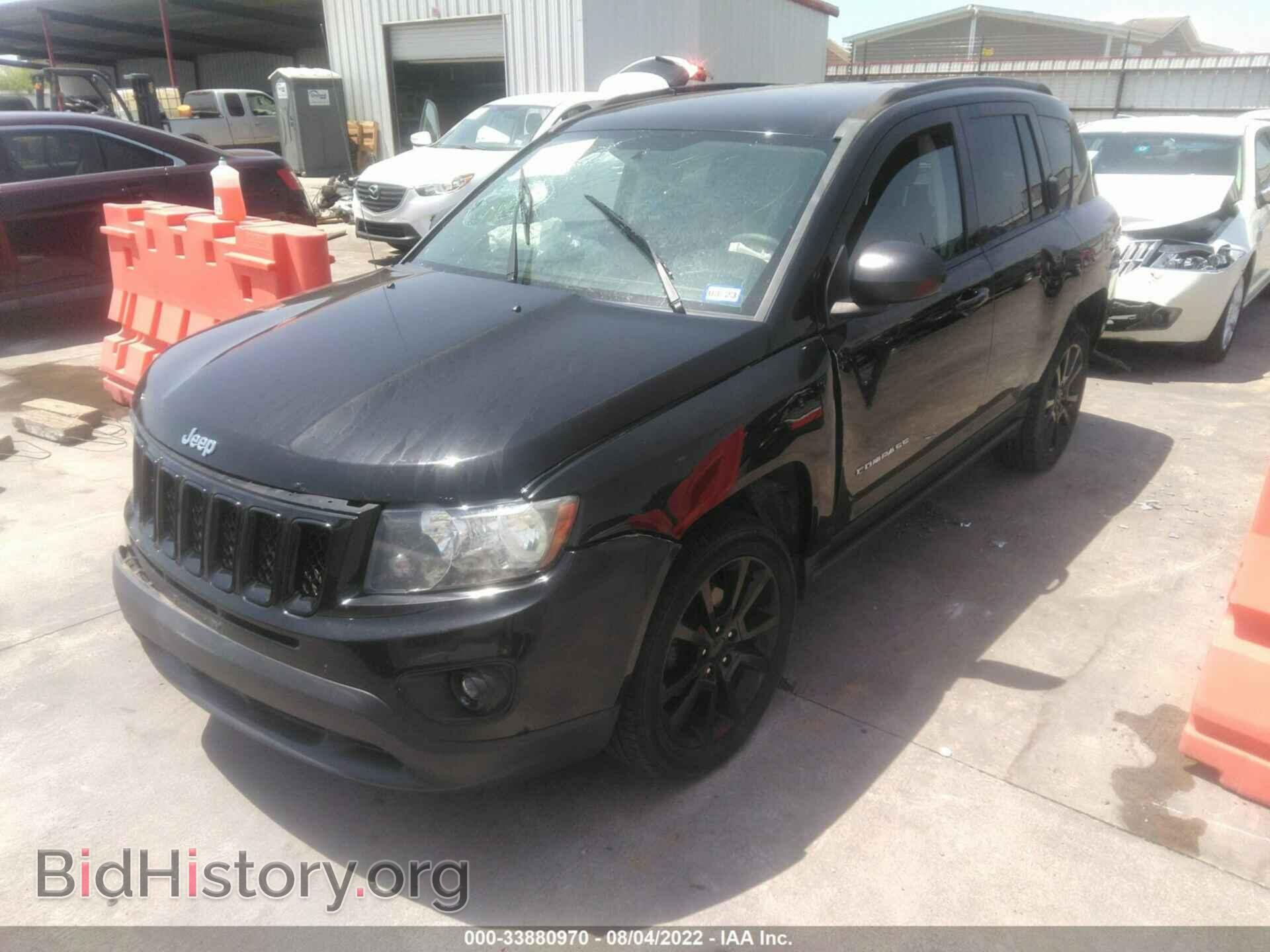 2012 JEEP COMPASS - VIN: 1C4NJDEB3CD676332 - Фото 2