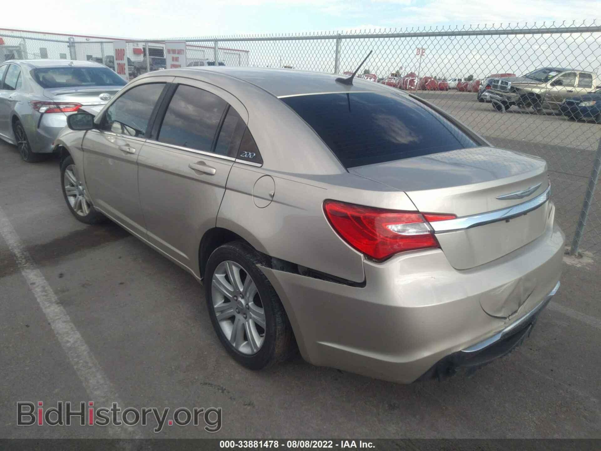 2013 CHRYSLER 200 - VIN: 1C3CCBBB7DN734954 - Photo 3