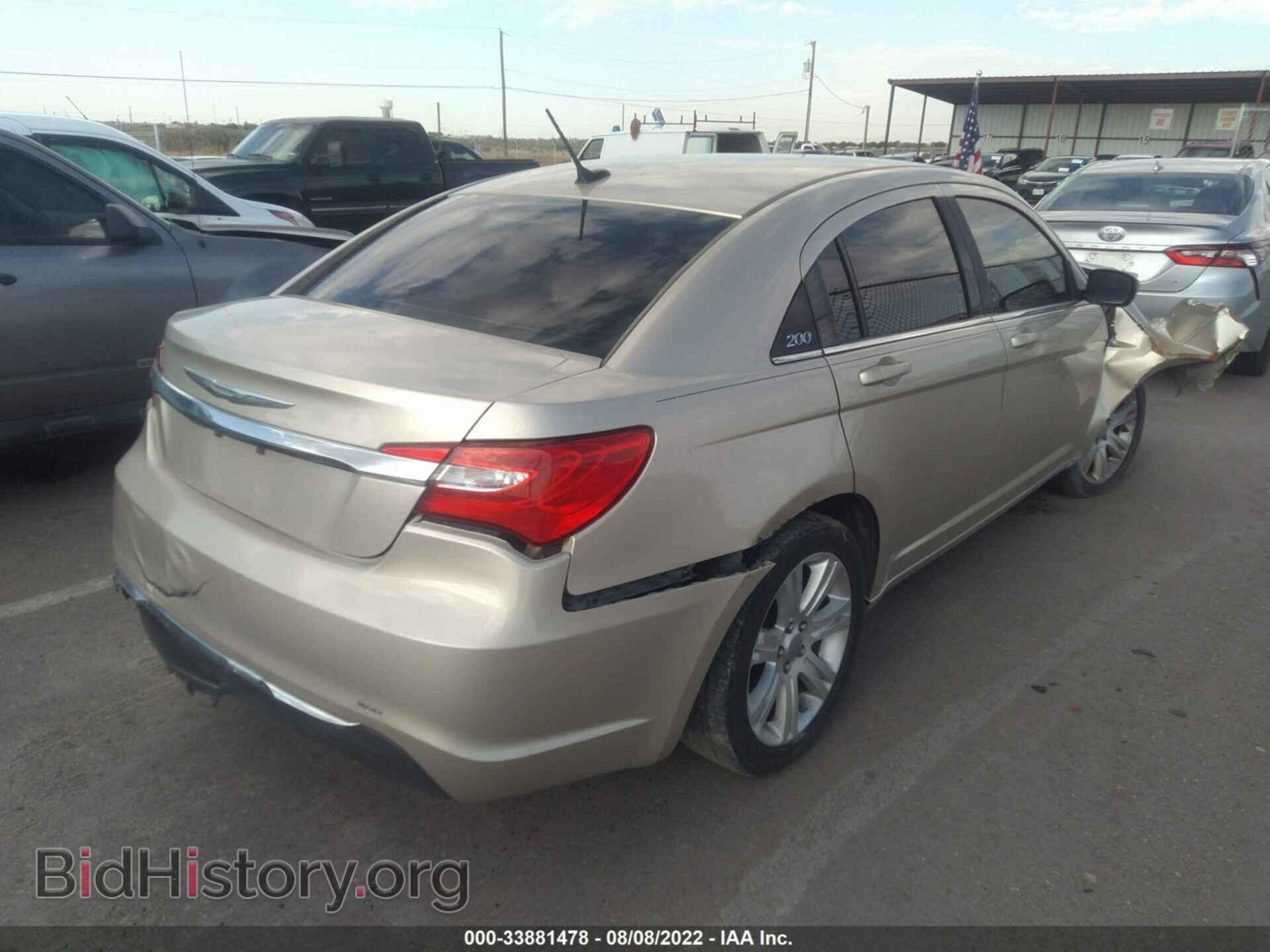 2013 CHRYSLER 200 - VIN: 1C3CCBBB7DN734954 - Photo 4