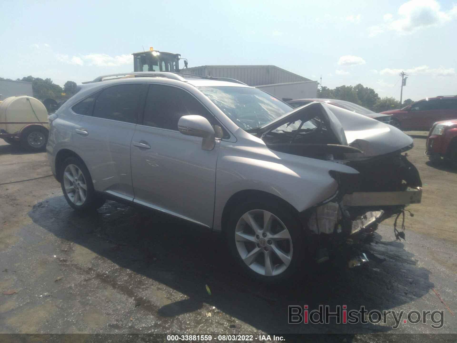 Фотография 2T2ZK1BA1BC058510 - LEXUS RX 350 2011