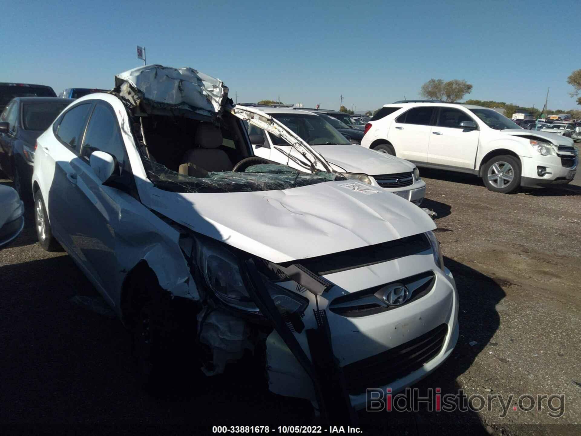 Photo KMHCT4AE3EU751661 - HYUNDAI ACCENT 2014