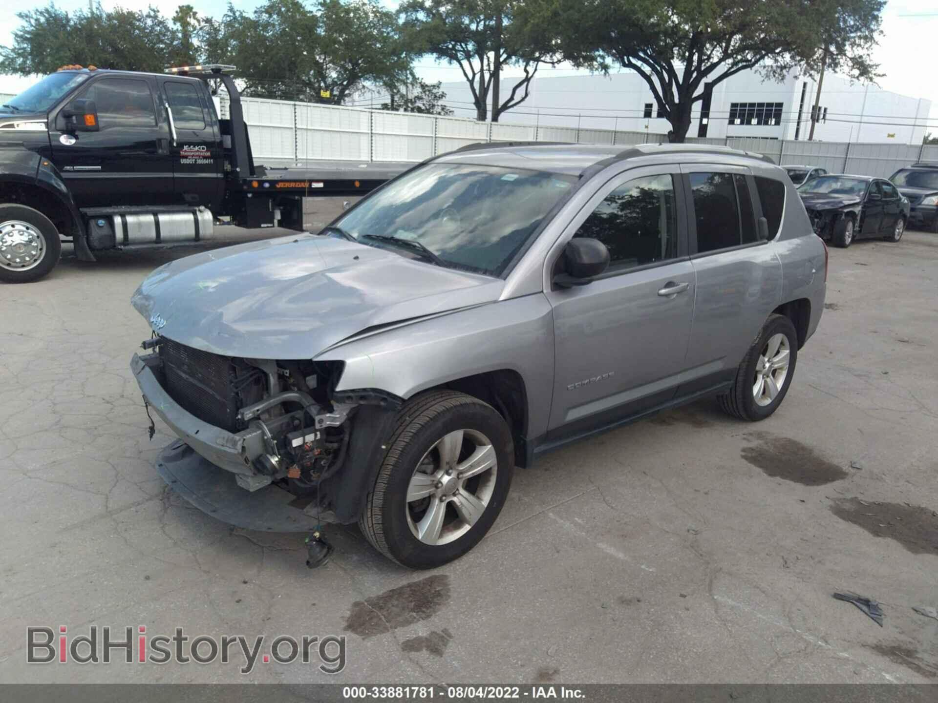 2015 JEEP COMPASS - VIN: 1C4NJDBB0FD240207 - Фото 2