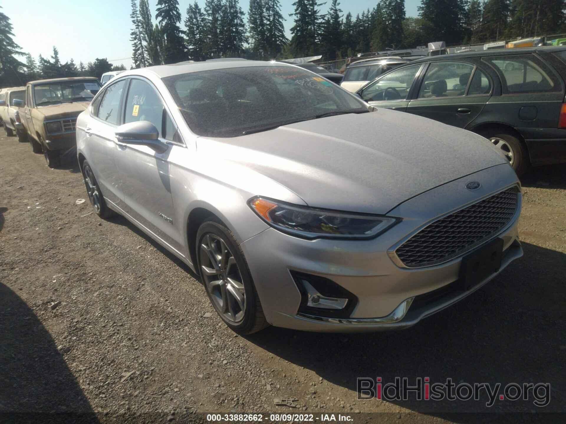 Photo 3FA6P0RU7KR202631 - FORD FUSION HYBRID 2019