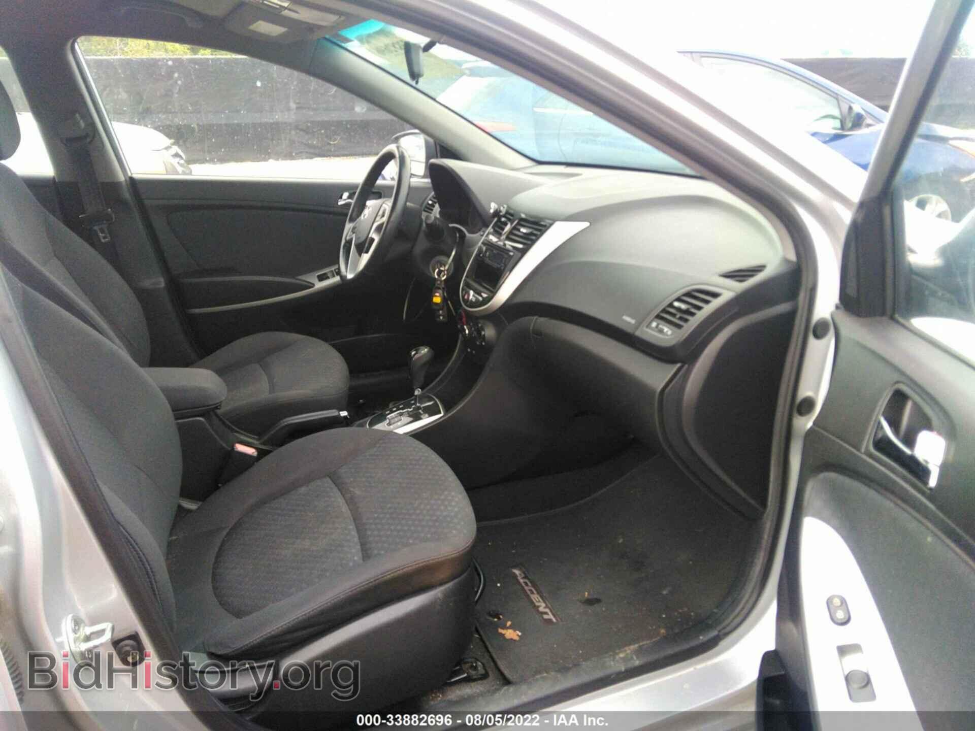 2012 HYUNDAI ACCENT - VIN: KMHCU5AEXCU006549 - Фото 5