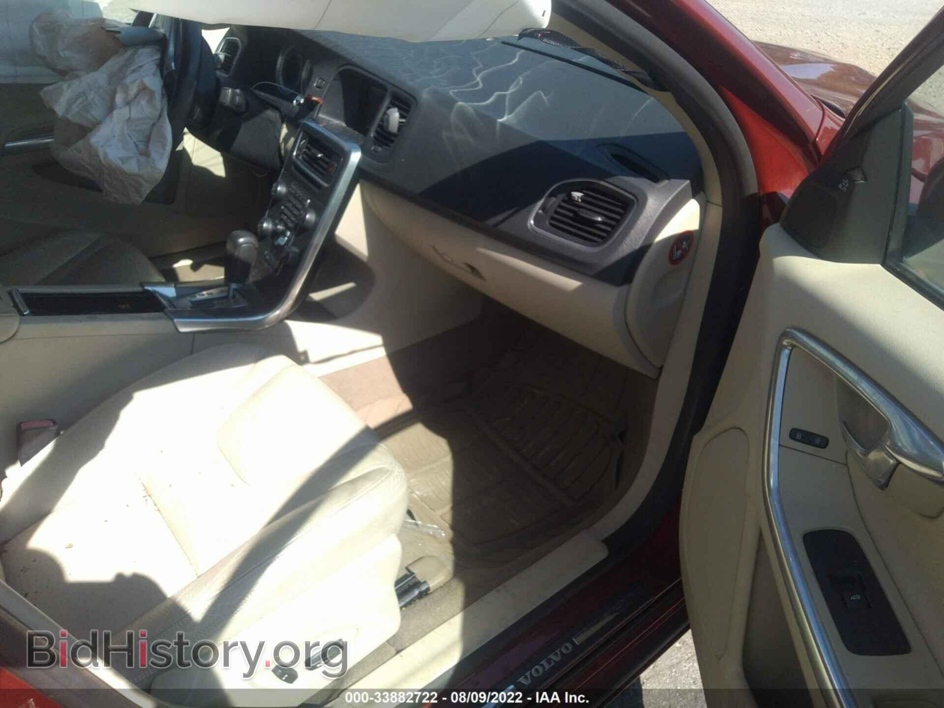 2012 VOLVO S60 - VIN: YV1622FS2C2113301 - Фото 5