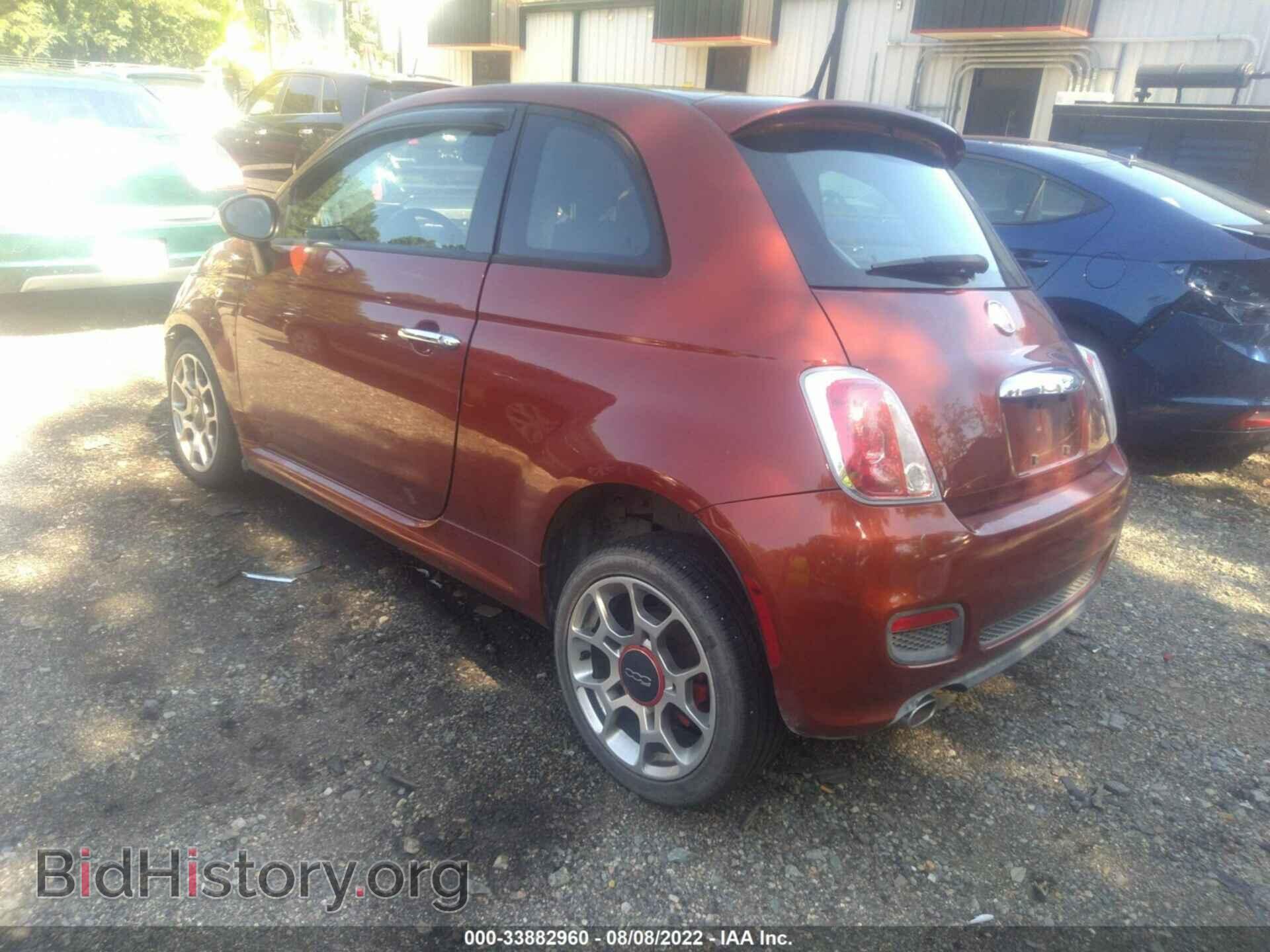 2015 FIAT 500 - VIN: 3C3CFFBR2FT500929 - Фото 3
