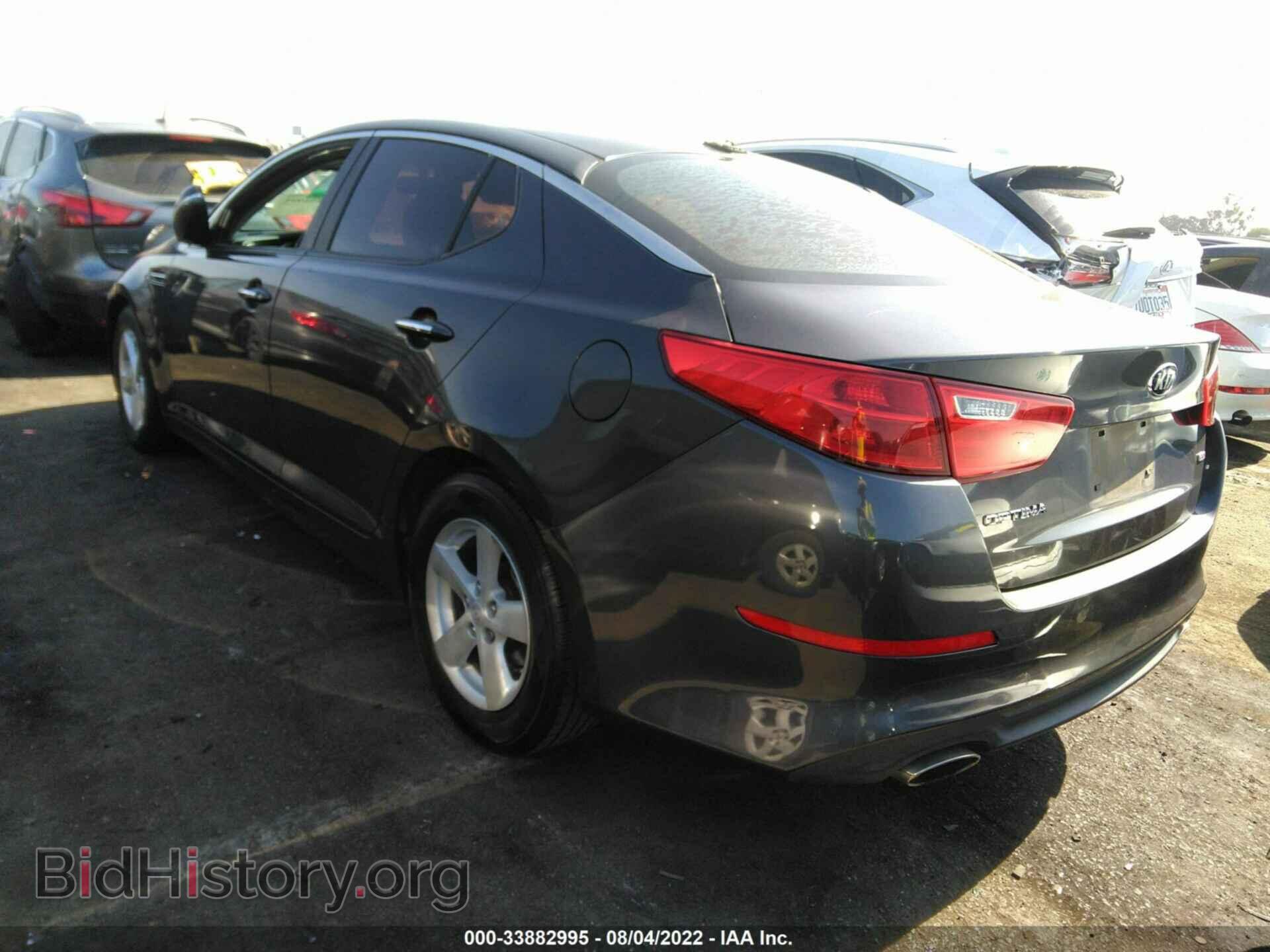 2015 KIA OPTIMA - VIN: KNAGM4A74F5642641 - Photo 3