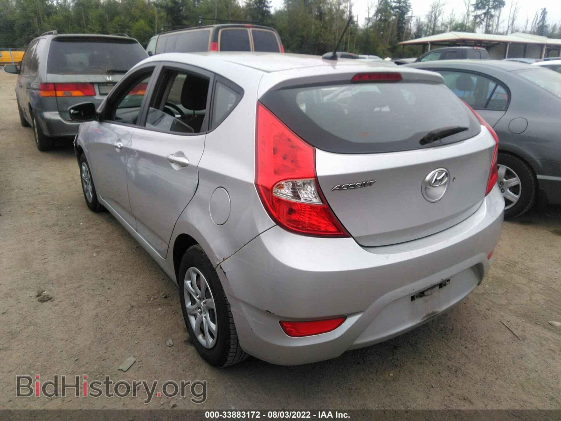 2012 HYUNDAI ACCENT - VIN: KMHCT5AE2CU049110 - Фото 3