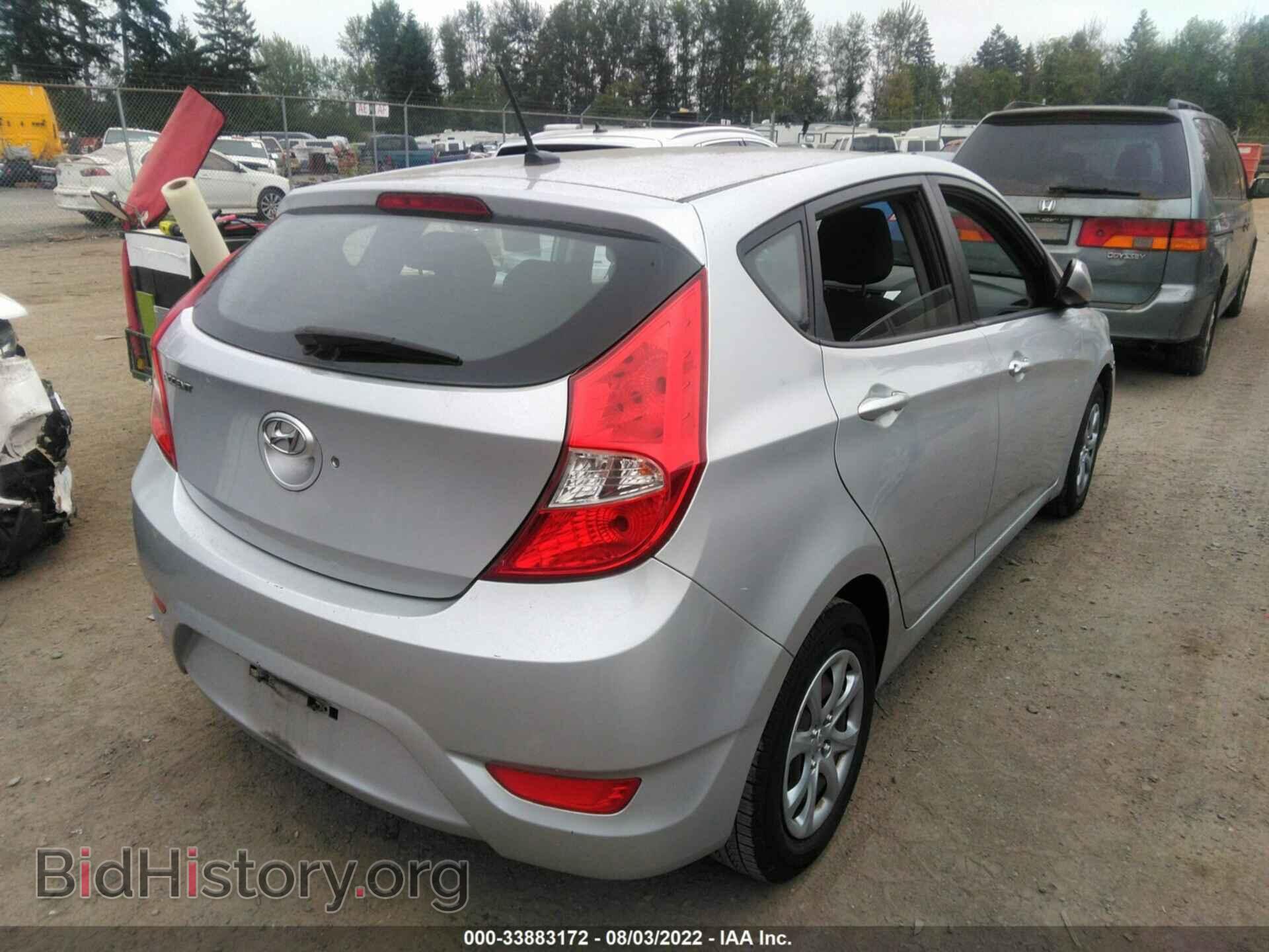 2012 HYUNDAI ACCENT - VIN: KMHCT5AE2CU049110 - Фото 4