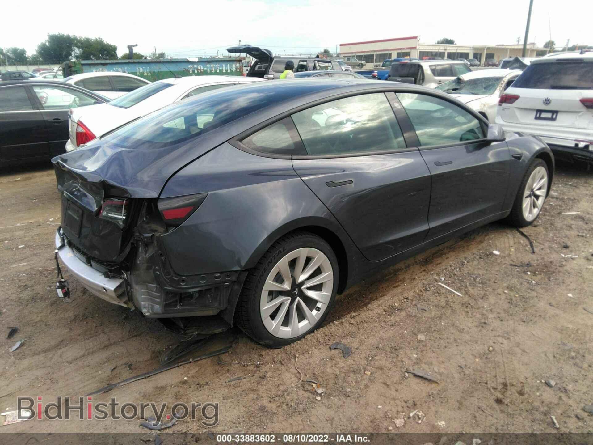 2021 TESLA MODEL 3 - VIN: 5YJ3E1EA8MF869894 - Фото 4
