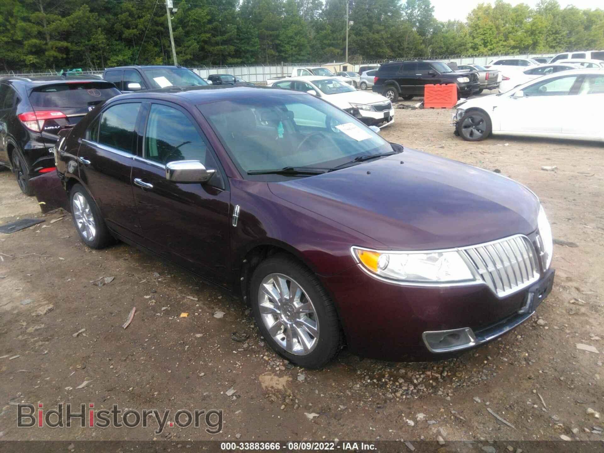 Фотография 3LNHL2JC3CR824721 - LINCOLN MKZ 2012