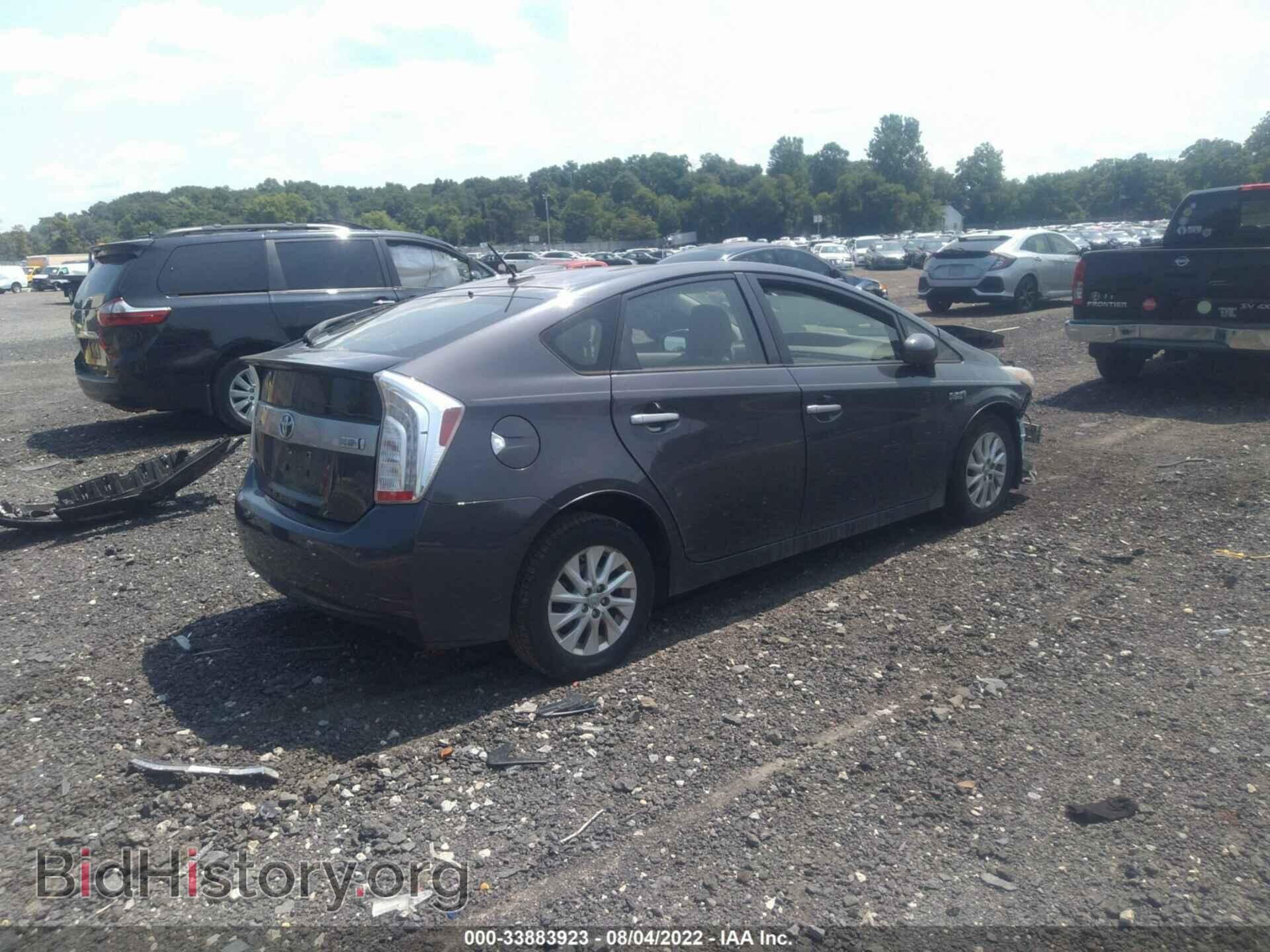 2013 TOYOTA PRIUS PLUG-IN - VIN: JTDKN3DP2D3032259 - Фото 4