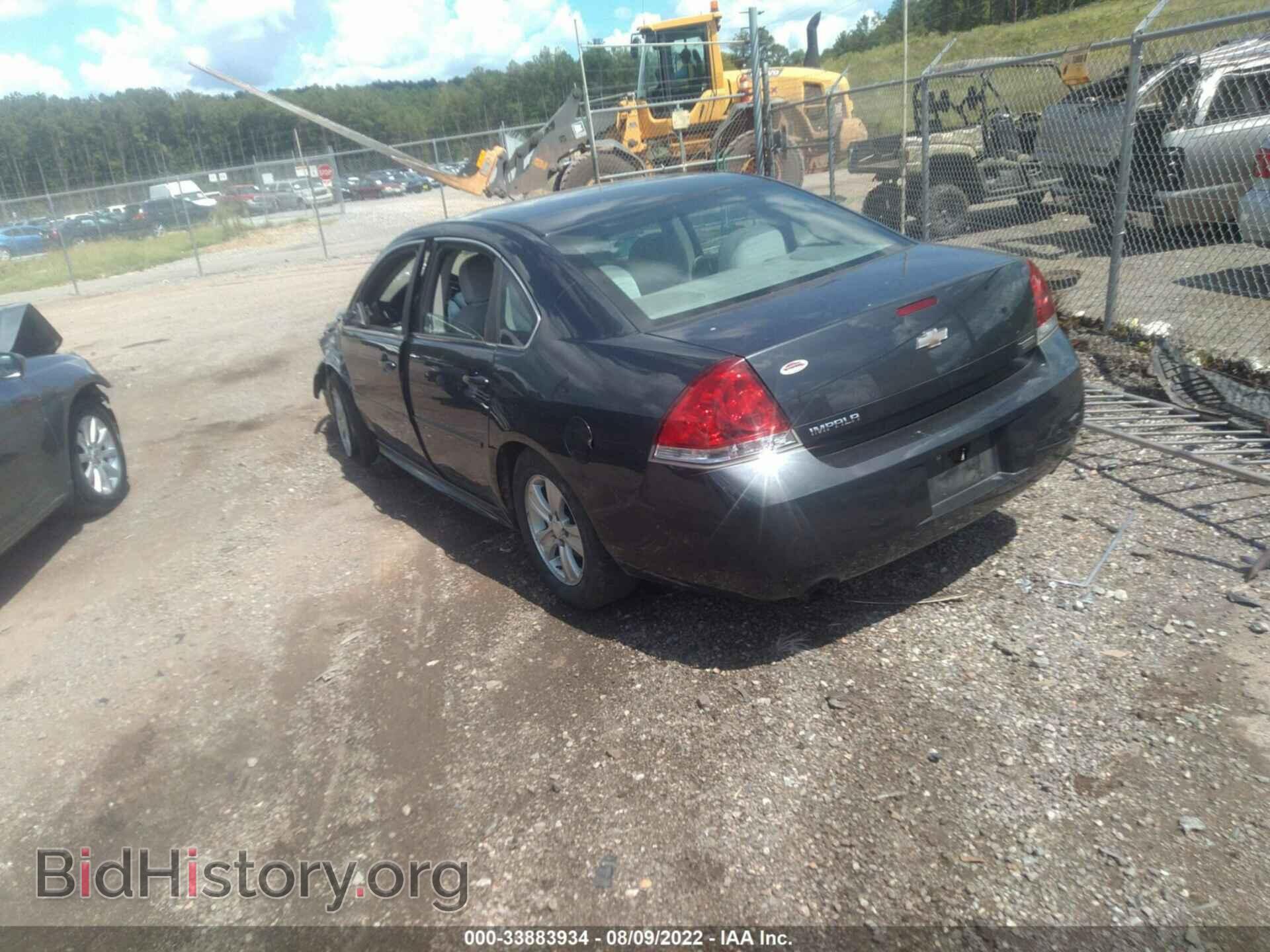 2012 CHEVROLET IMPALA - VIN: 2G1WF5E37C1197730 - Фото 3