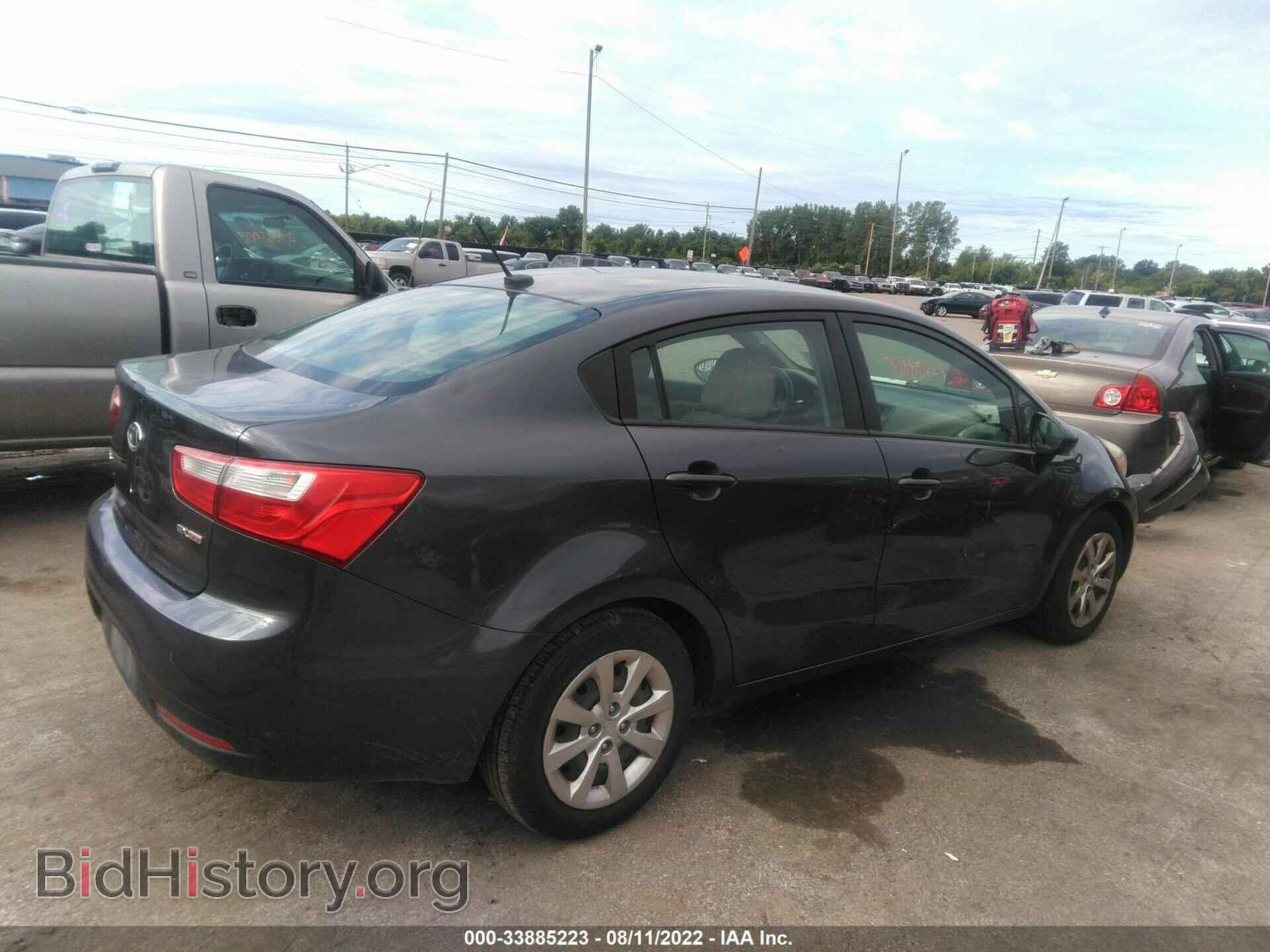 2012 KIA RIO - VIN: KNADN4A31C6054330 - Фото 4
