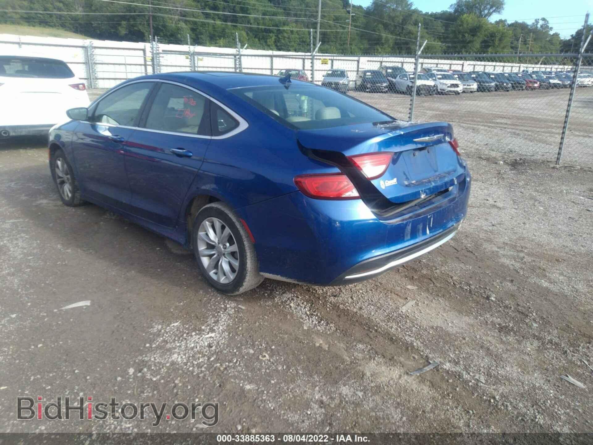 2015 CHRYSLER 200 - VIN: 1C3CCCCB2FN539920 - Фото 3